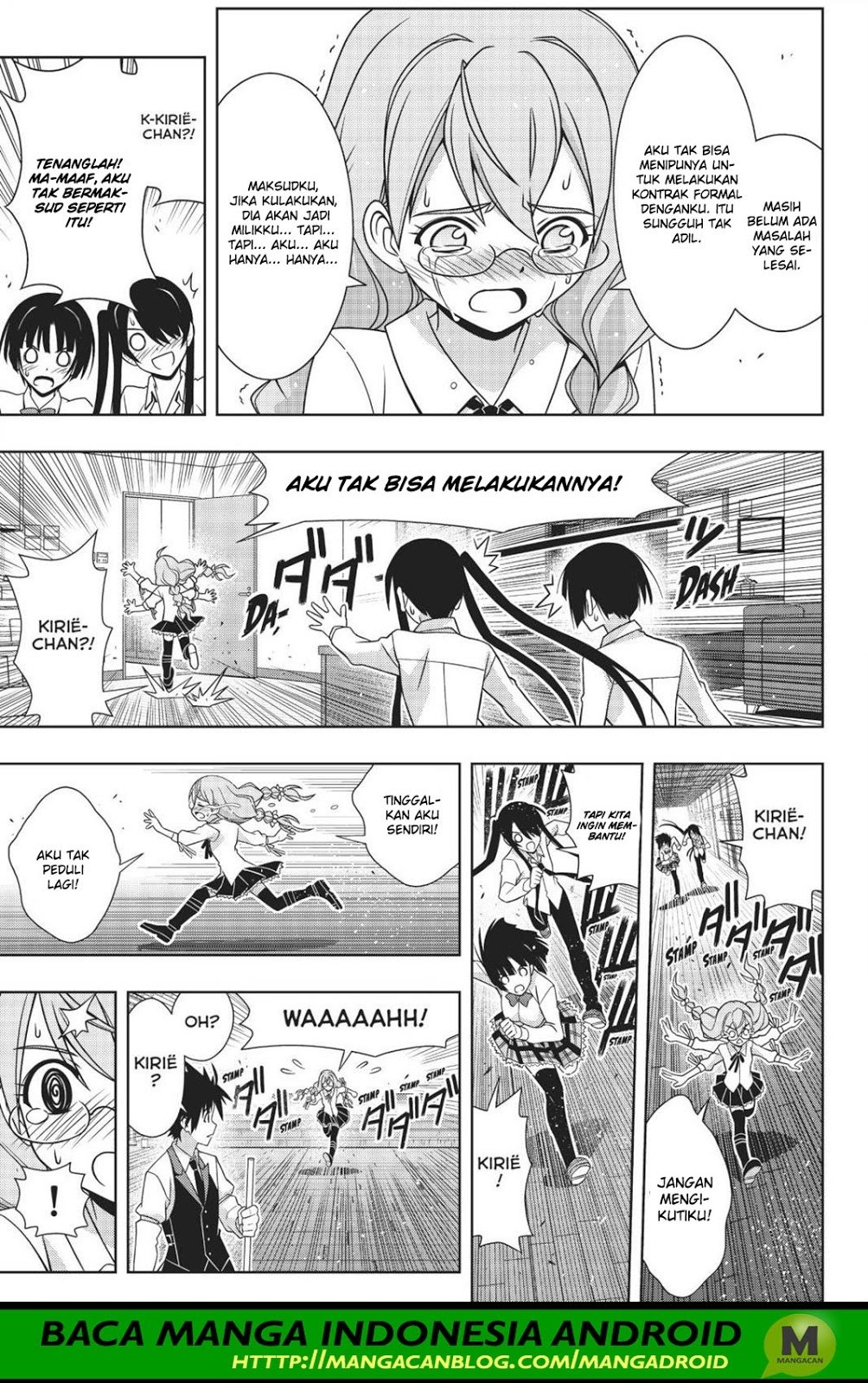 UQ Holder chapter 156 halaman 22