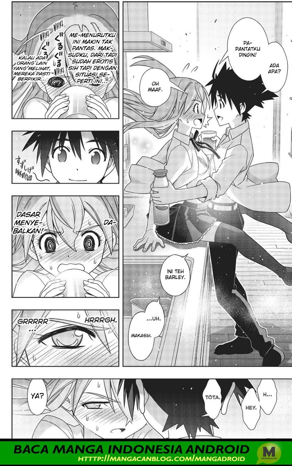 UQ Holder chapter 156 halaman 33