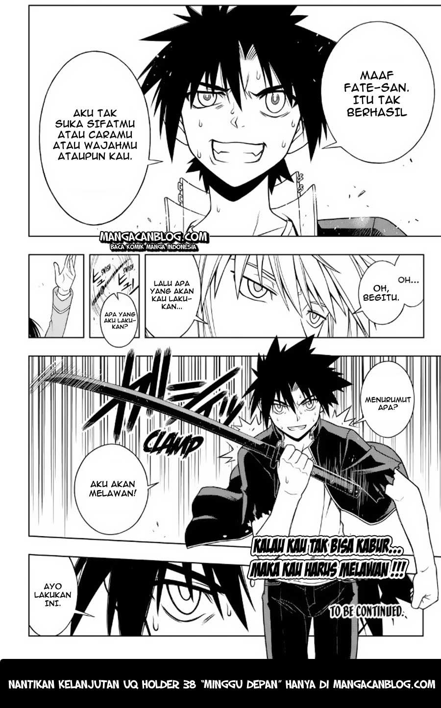 UQ Holder chapter 37 halaman 16