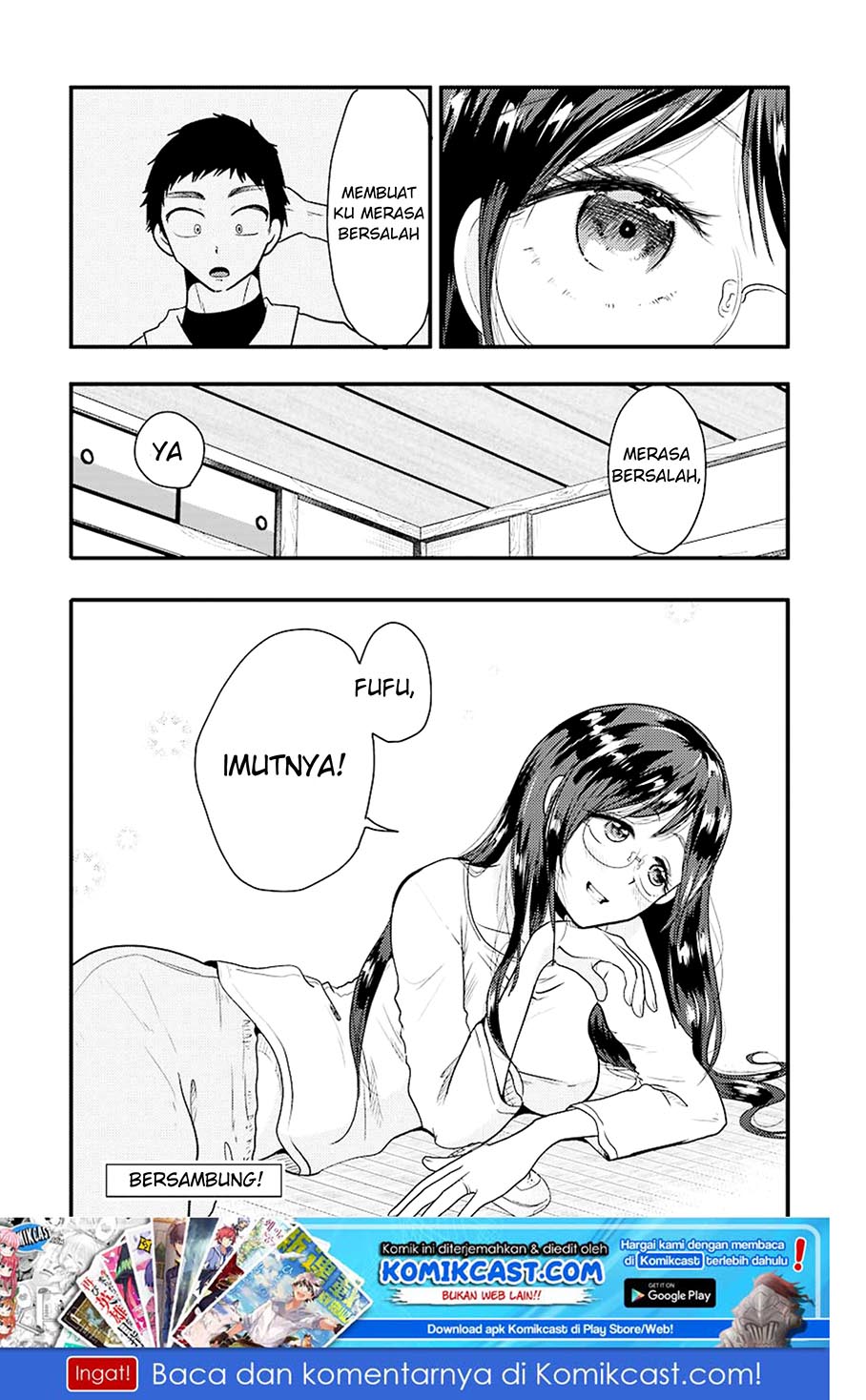 Yakumo-san wa Ezuke ga Shitai chapter 40 halaman 22
