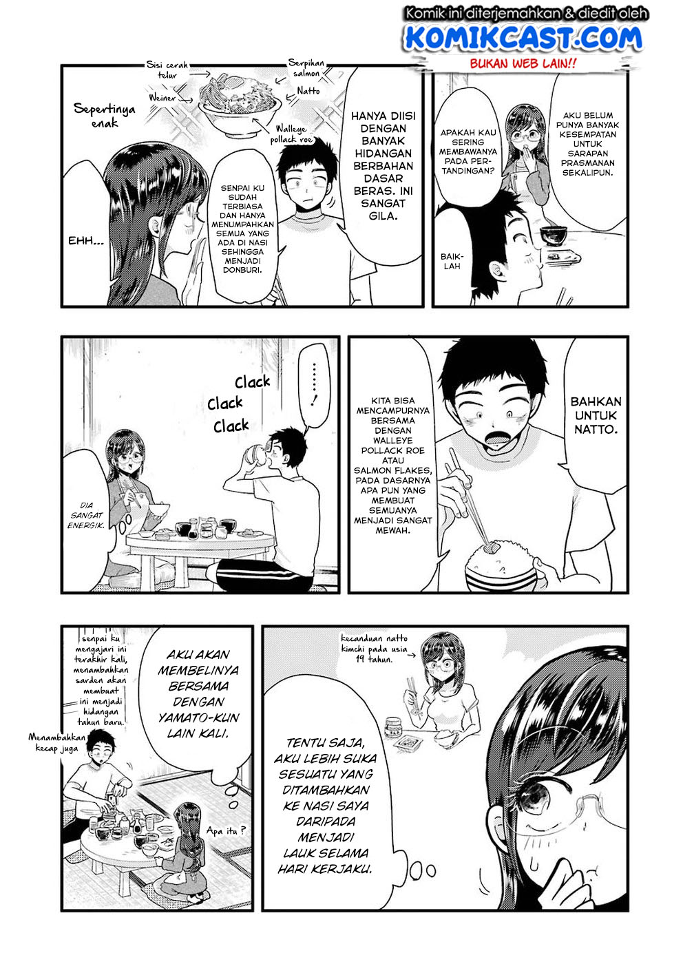 Yakumo-san wa Ezuke ga Shitai chapter 51 halaman 14