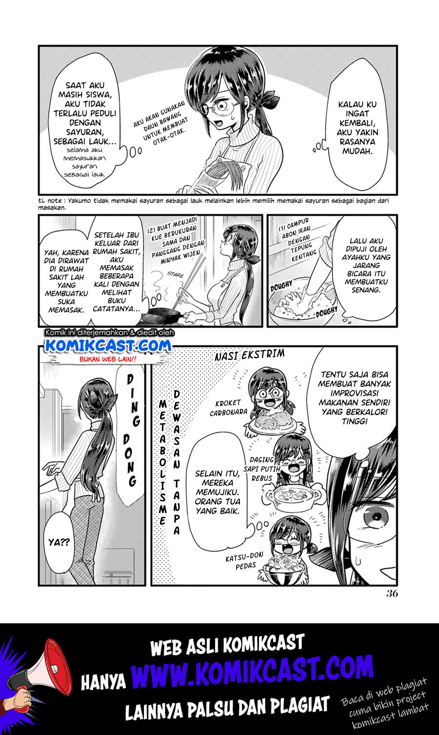 Yakumo-san wa Ezuke ga Shitai chapter 52 halaman 12