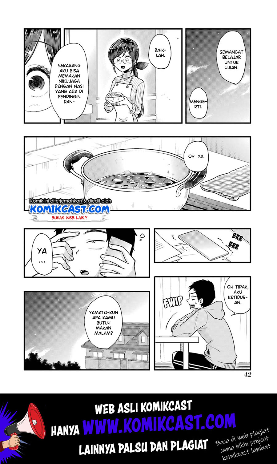 Yakumo-san wa Ezuke ga Shitai chapter 52 halaman 18