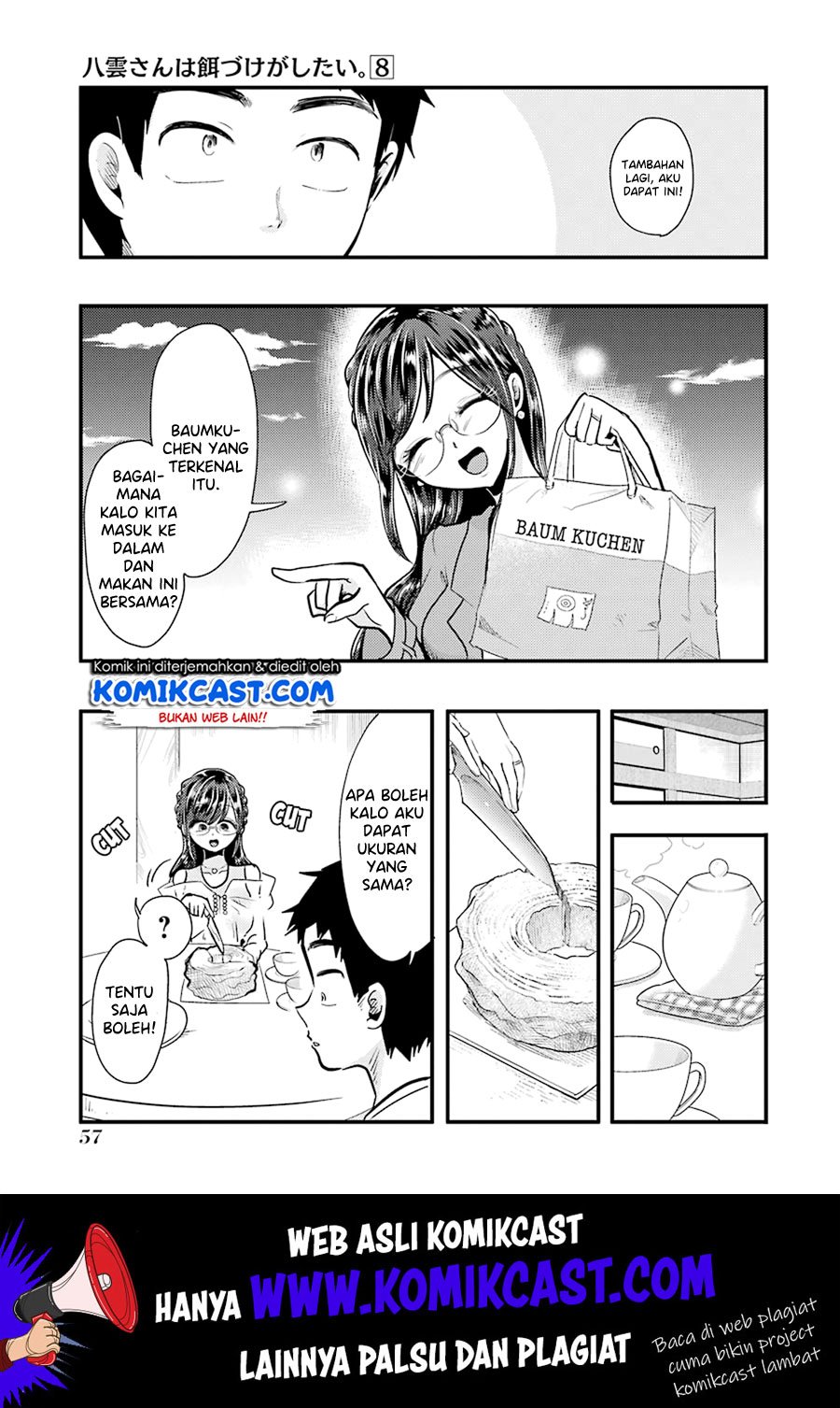 Yakumo-san wa Ezuke ga Shitai chapter 53 halaman 12