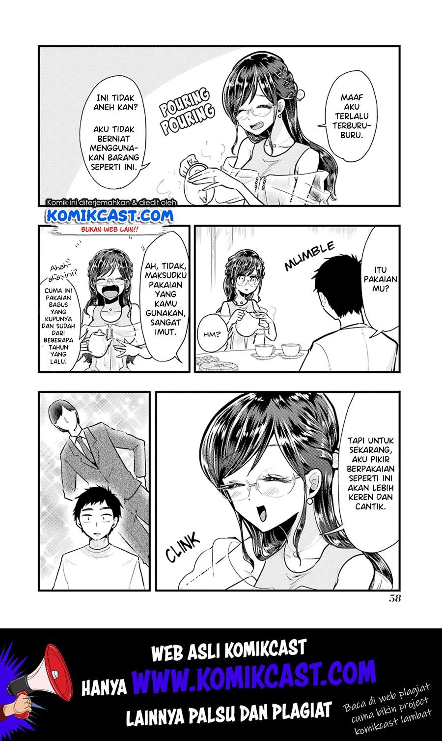 Yakumo-san wa Ezuke ga Shitai chapter 53 halaman 13