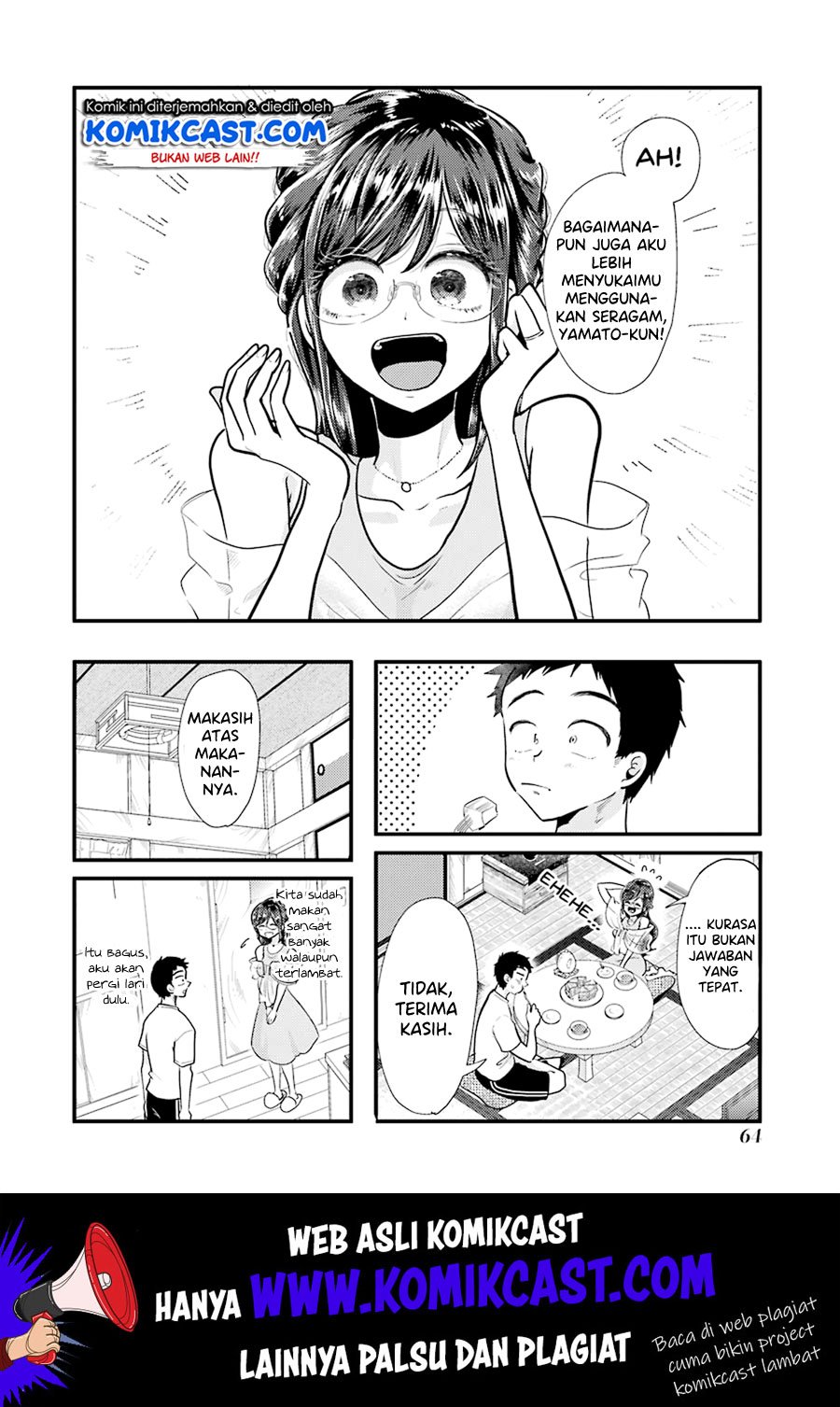 Yakumo-san wa Ezuke ga Shitai chapter 53 halaman 19