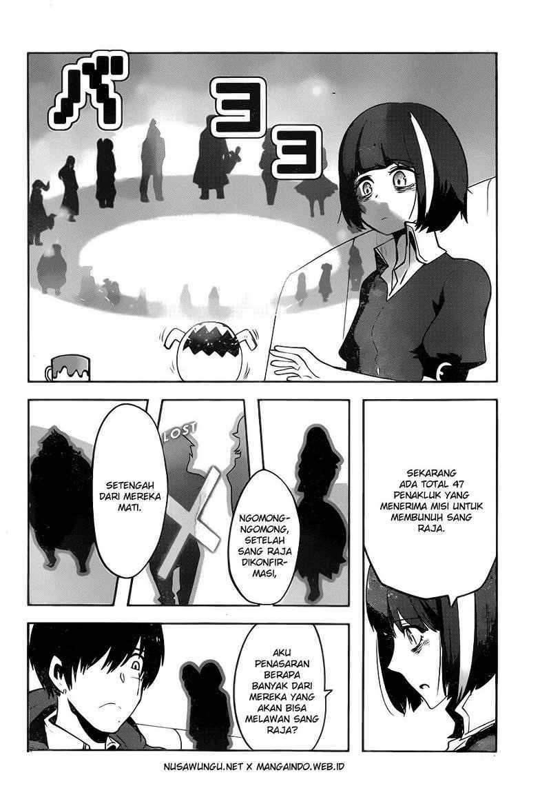 Yakushoku Distopiary chapter 7 halaman 17