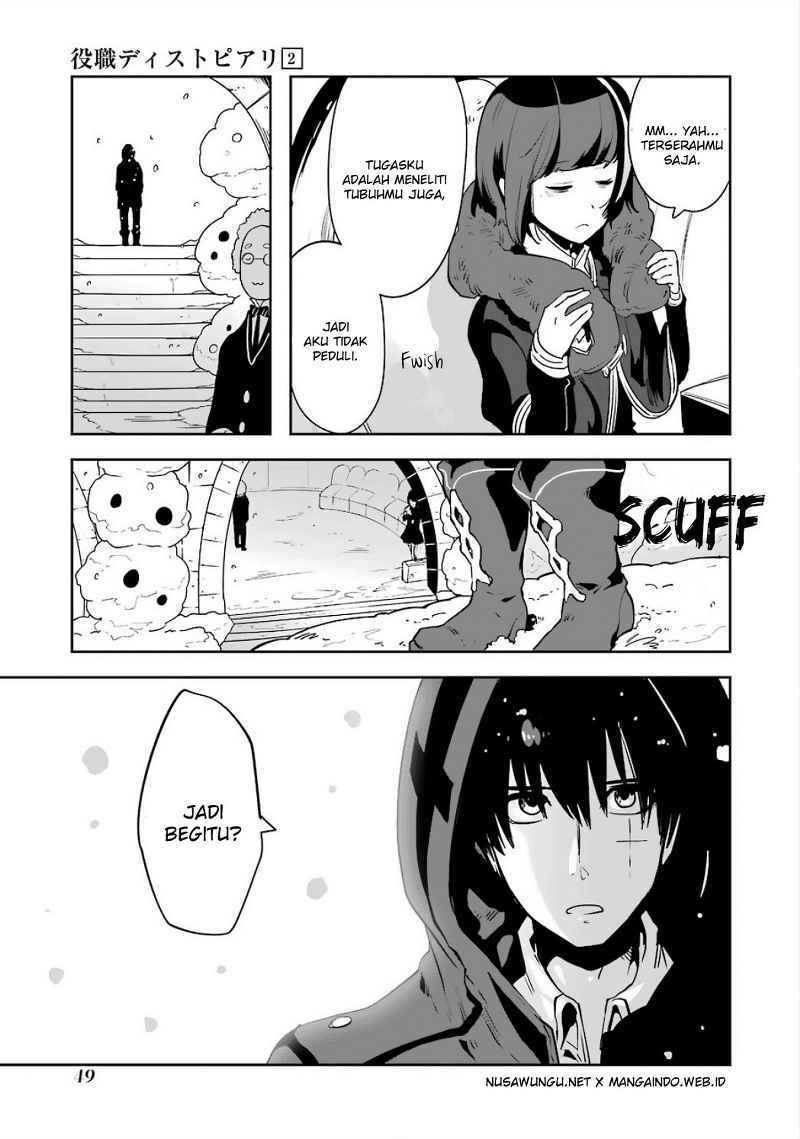 Yakushoku Distopiary chapter 8 halaman 27