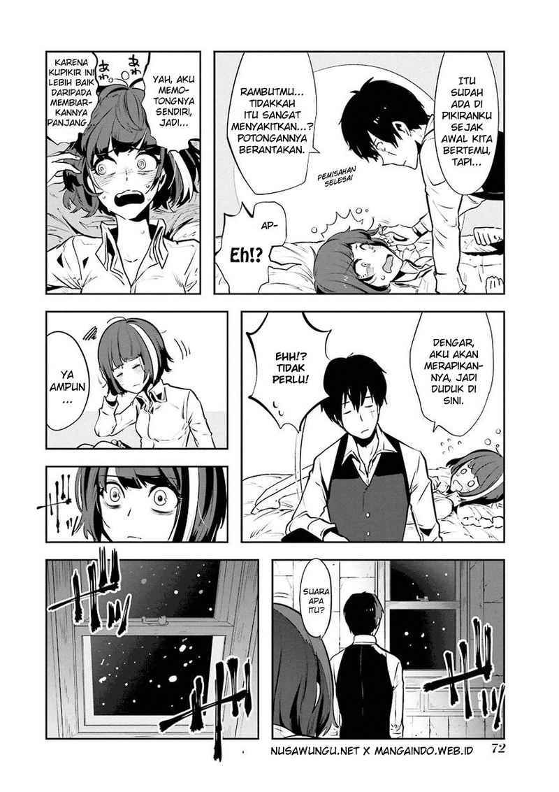 Yakushoku Distopiary chapter 9 halaman 17
