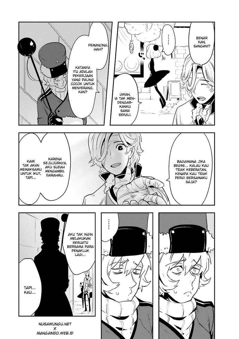 Yakushoku Distopiary chapter 11 halaman 22
