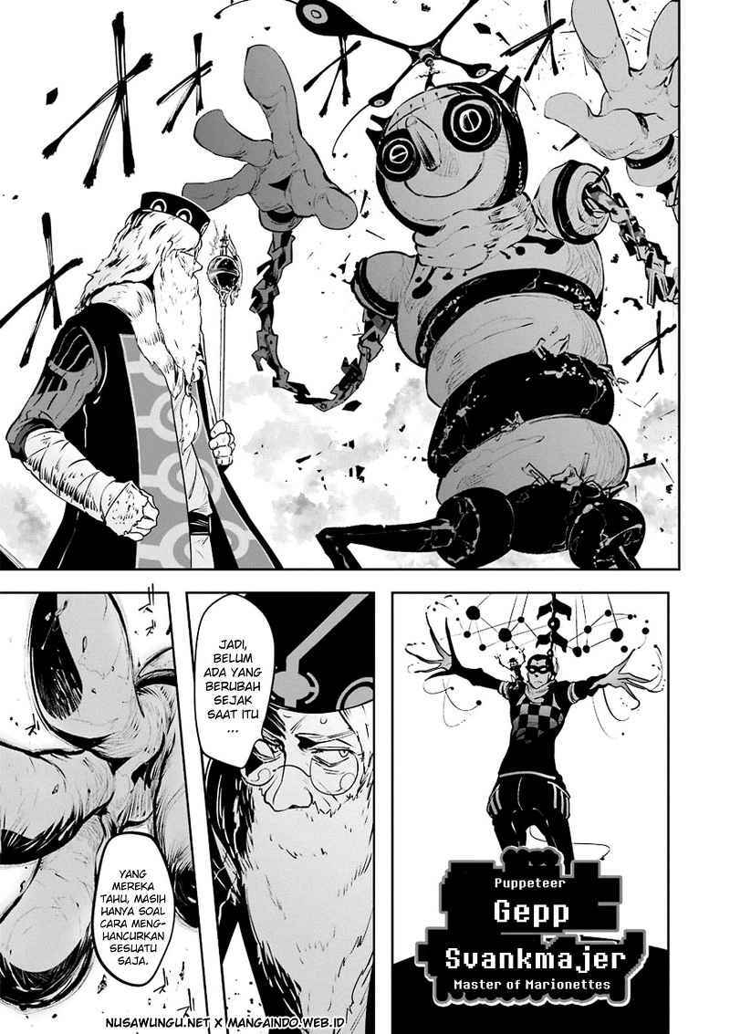 Yakushoku Distopiary chapter 14 halaman 4