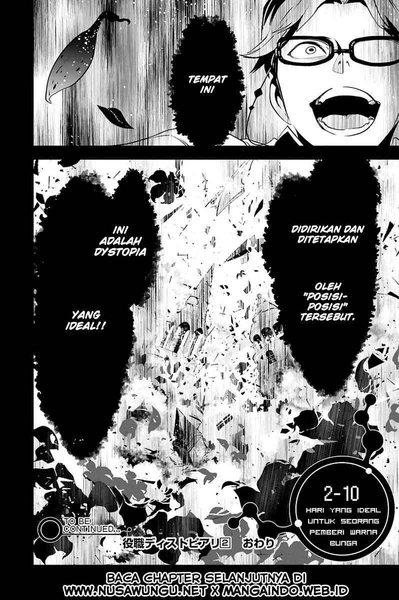 Yakushoku Distopiary chapter 14 halaman 19