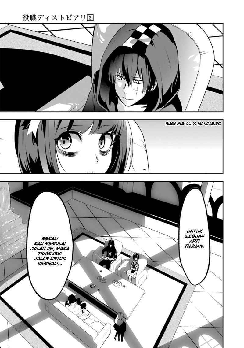 Yakushoku Distopiary chapter 16 halaman 22