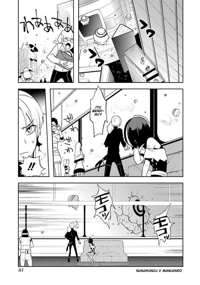 Yakushoku Distopiary chapter 18 halaman 8