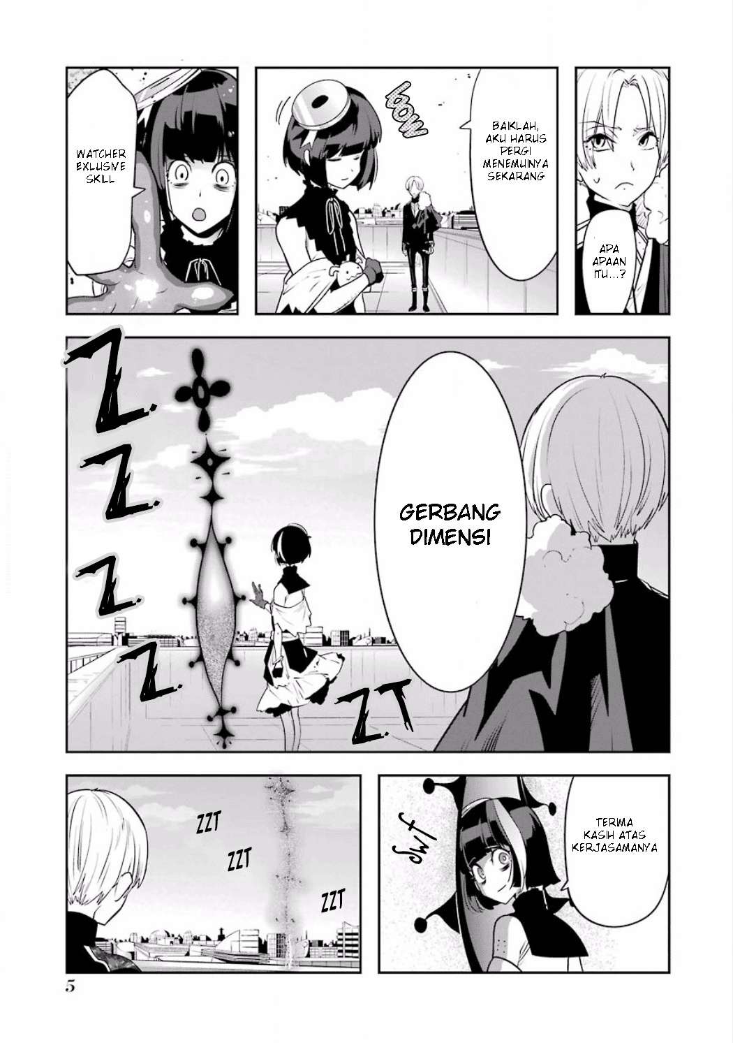 Yakushoku Distopiary chapter 24 halaman 5
