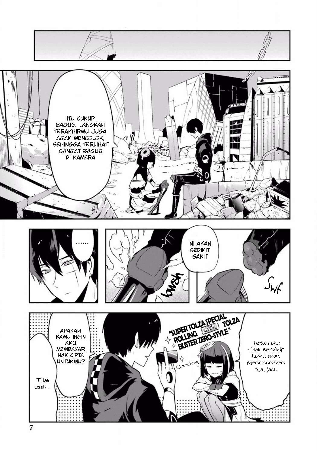 Yakushoku Distopiary chapter 24 halaman 7