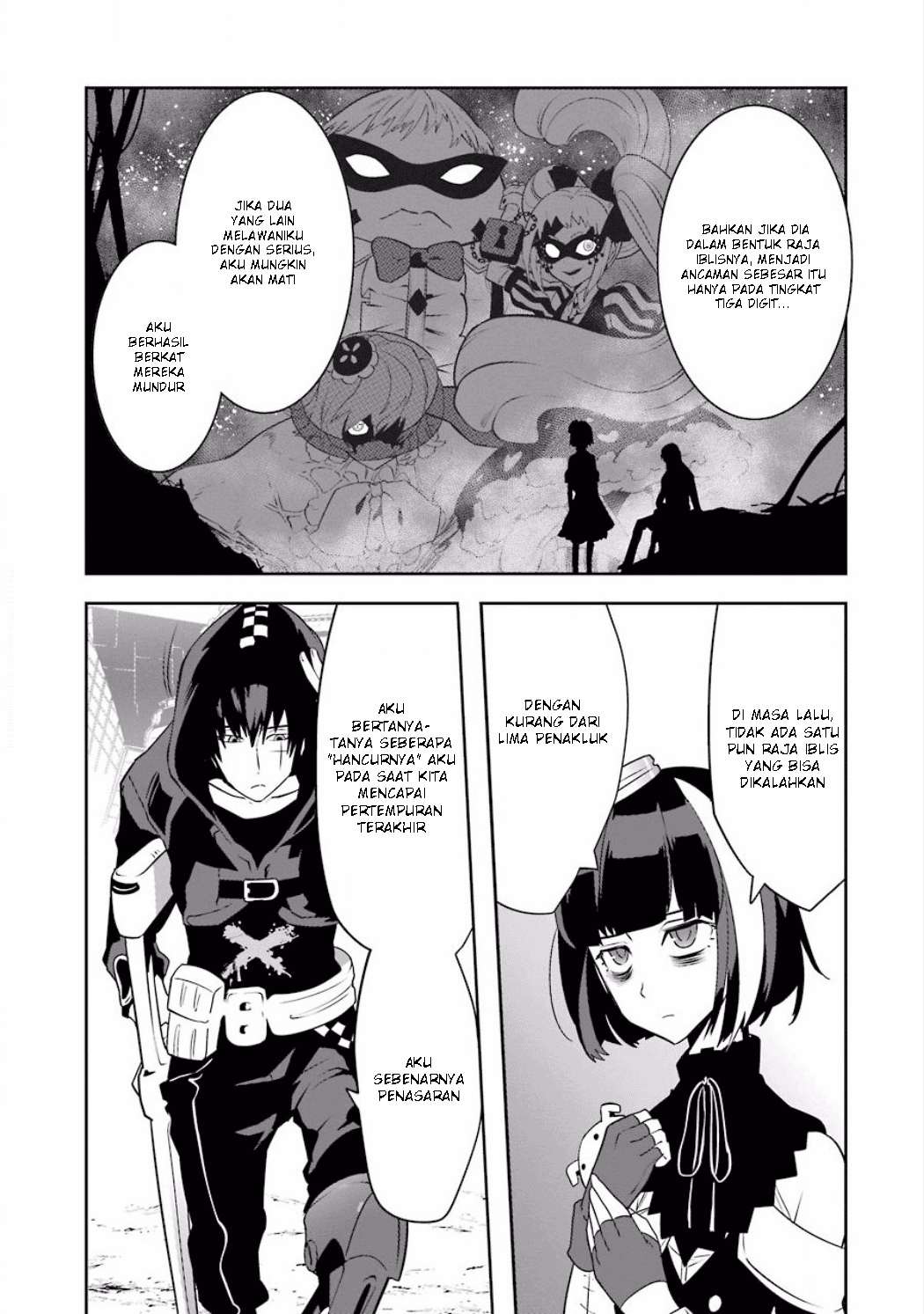Yakushoku Distopiary chapter 24 halaman 9