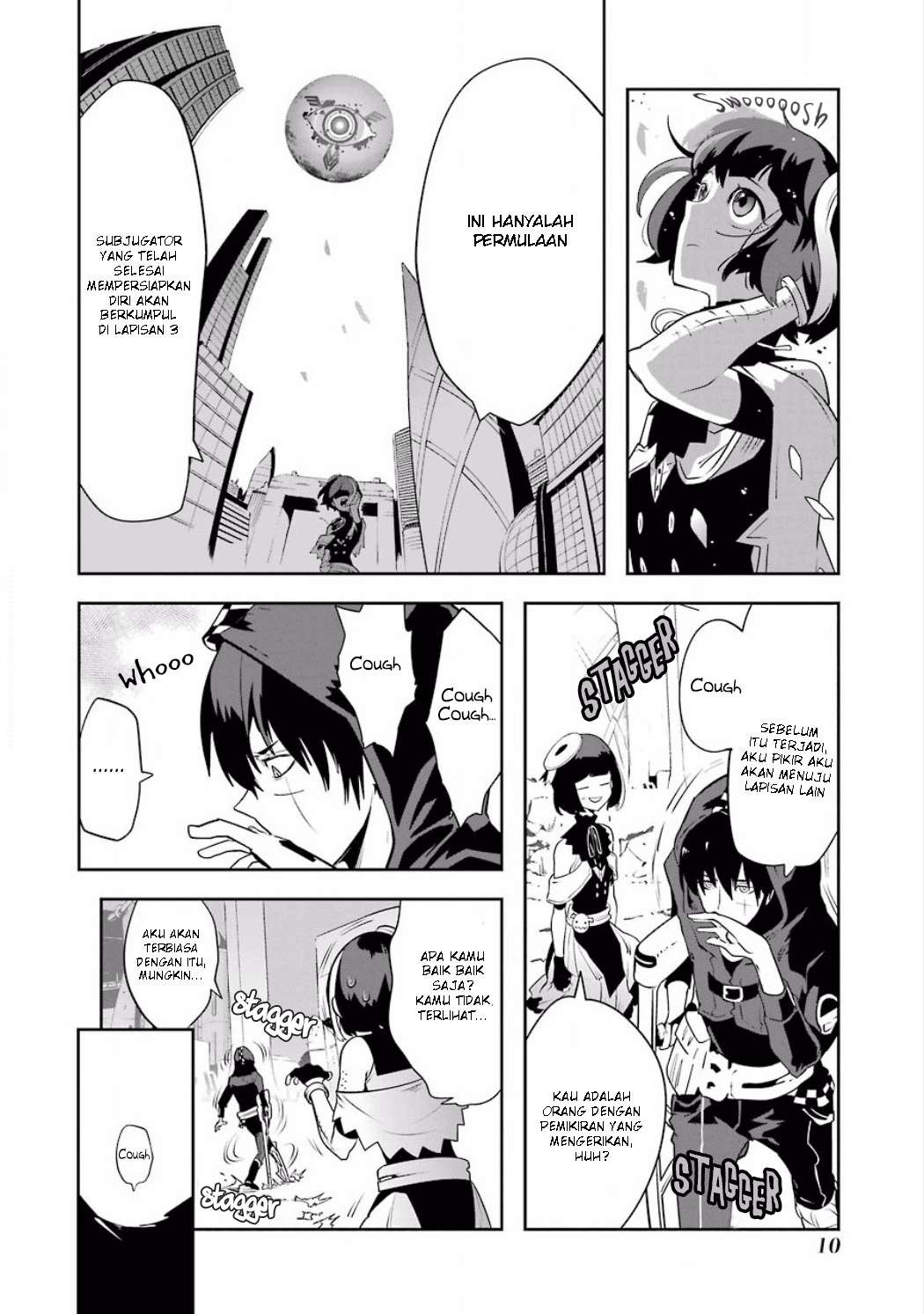 Yakushoku Distopiary chapter 24 halaman 10