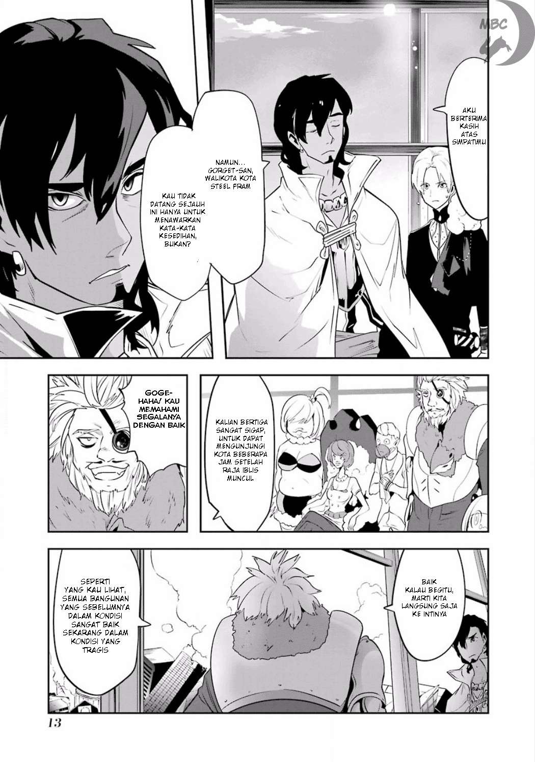 Yakushoku Distopiary chapter 24 halaman 13