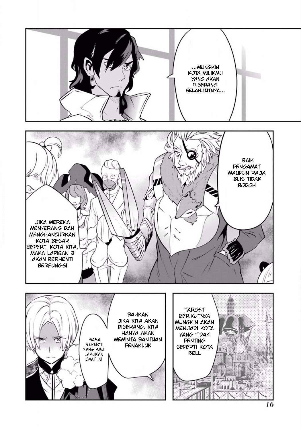 Yakushoku Distopiary chapter 24 halaman 16