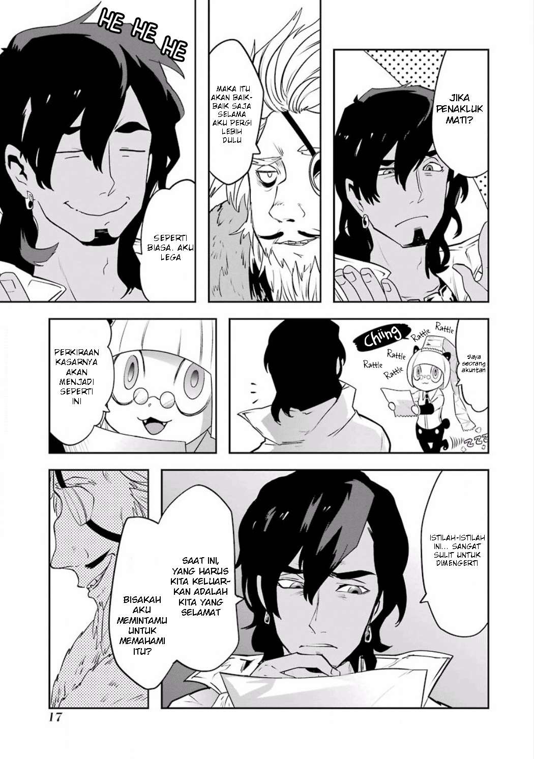 Yakushoku Distopiary chapter 24 halaman 17