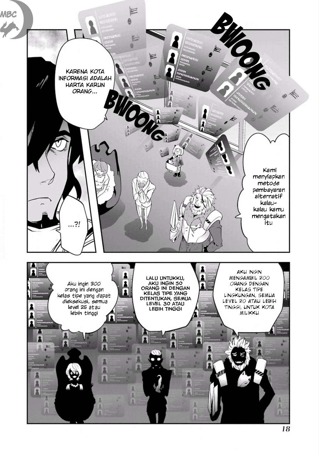 Yakushoku Distopiary chapter 24 halaman 18