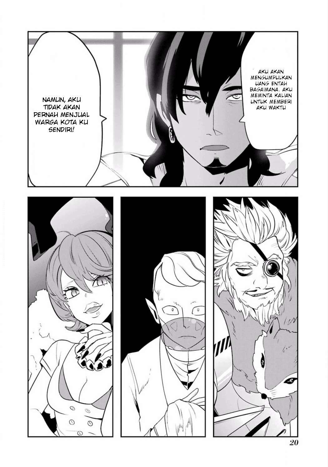 Yakushoku Distopiary chapter 24 halaman 20