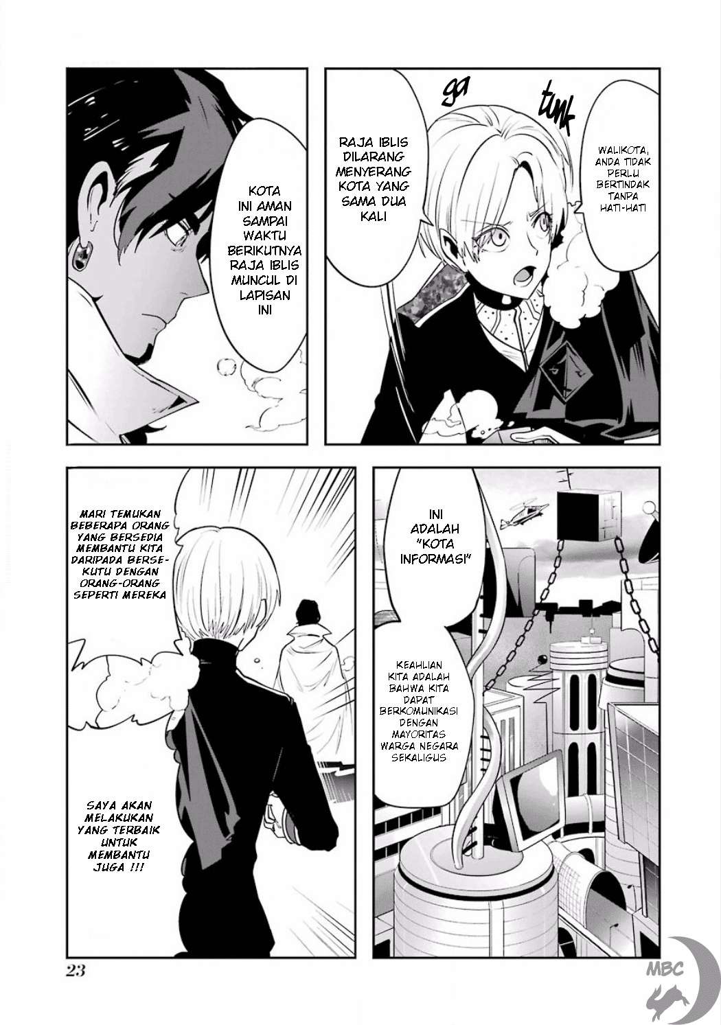 Yakushoku Distopiary chapter 24 halaman 23