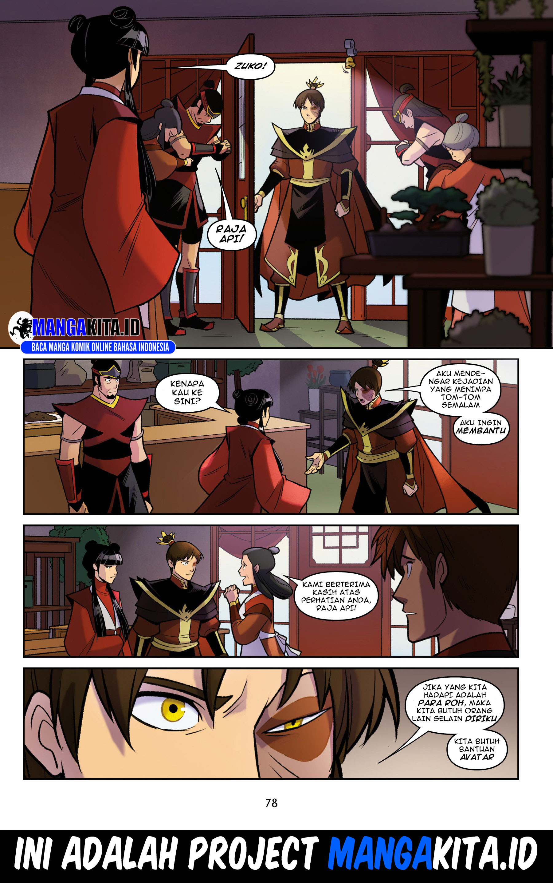 Avatar: The Last Airbender - Smoke and Shadow chapter 1.2 halaman 33