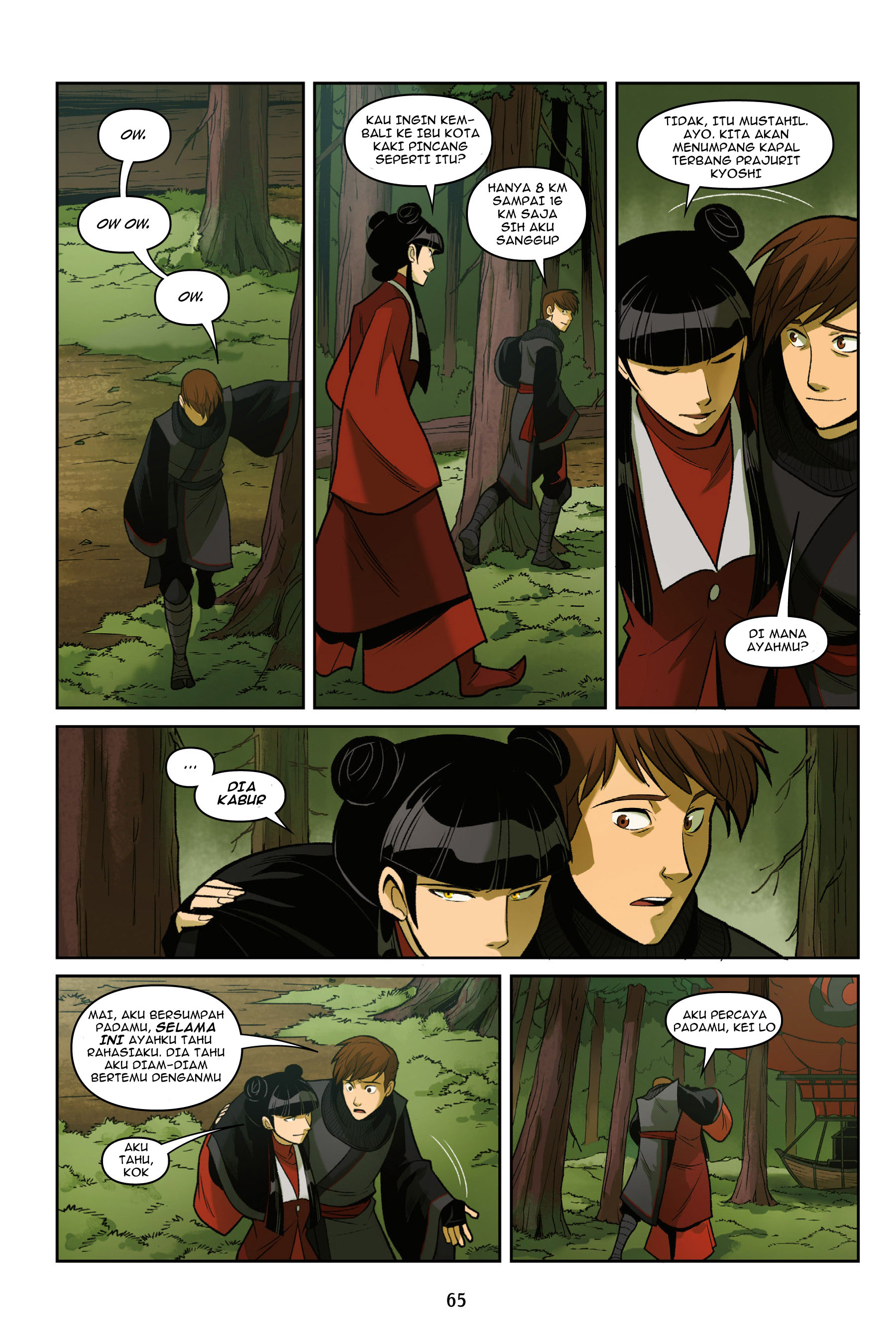 Avatar: The Last Airbender - Smoke and Shadow chapter 1.2 halaman 21