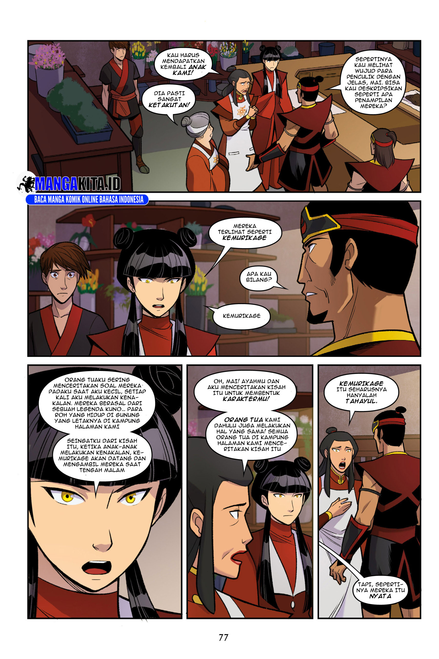 Avatar: The Last Airbender - Smoke and Shadow chapter 1.2 halaman 32