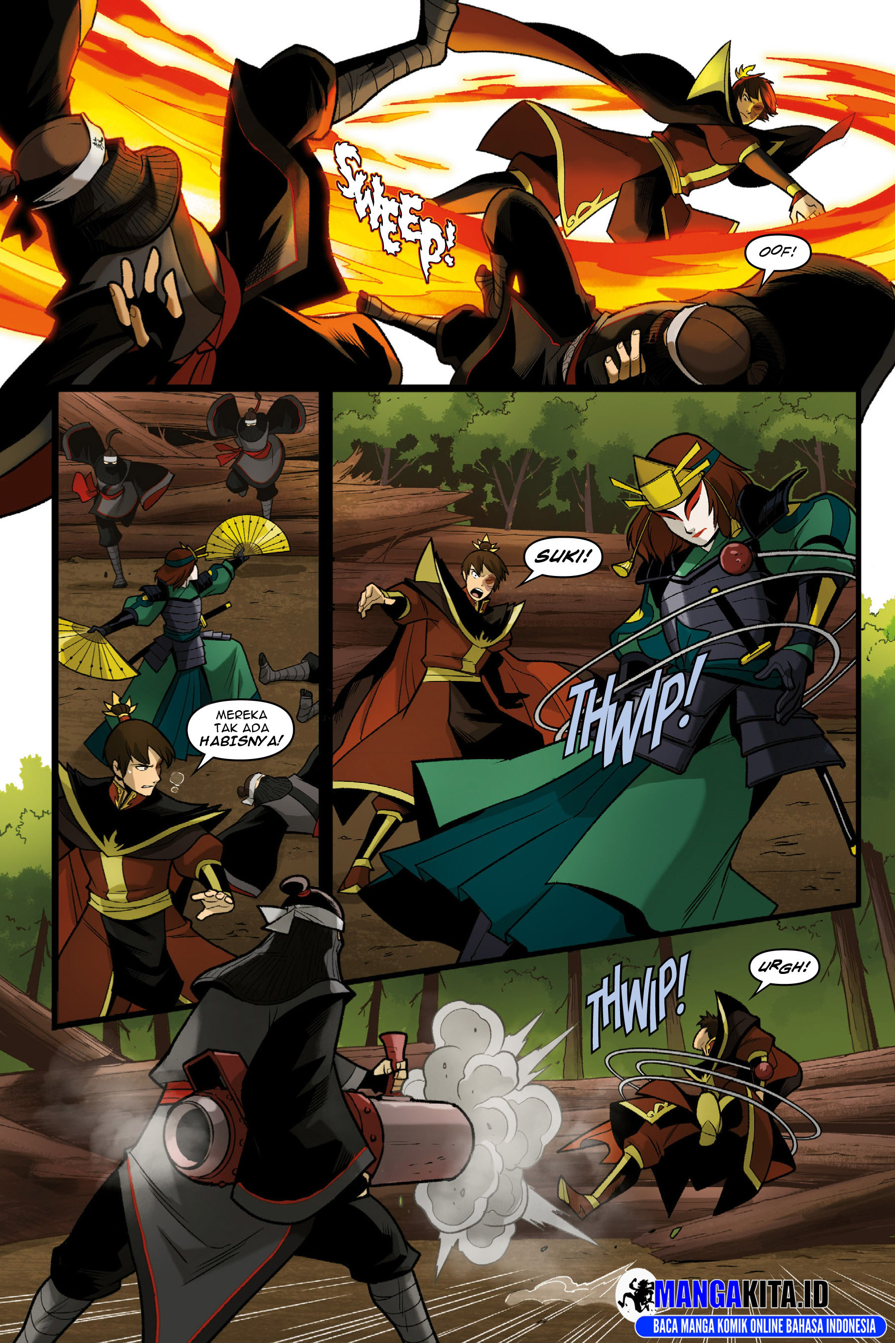 Avatar: The Last Airbender - Smoke and Shadow chapter 1.2 halaman 7