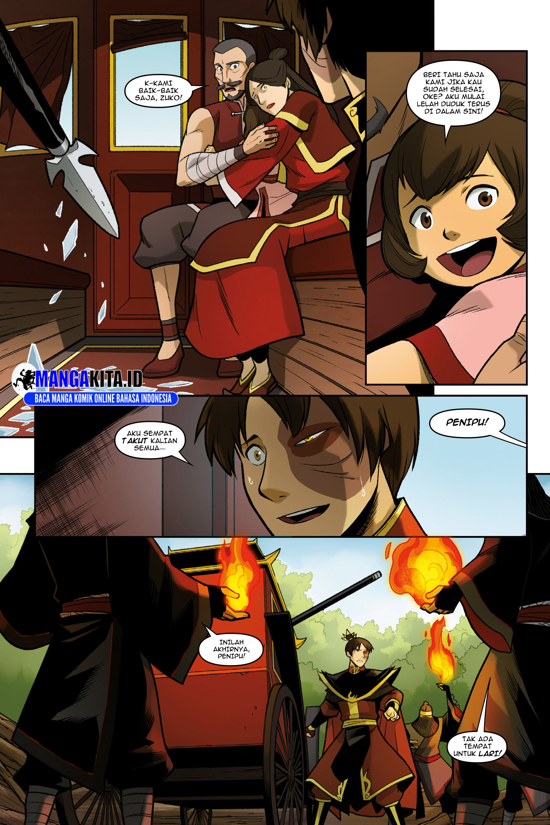 Avatar: The Last Airbender - Smoke and Shadow chapter 1.2 halaman 13