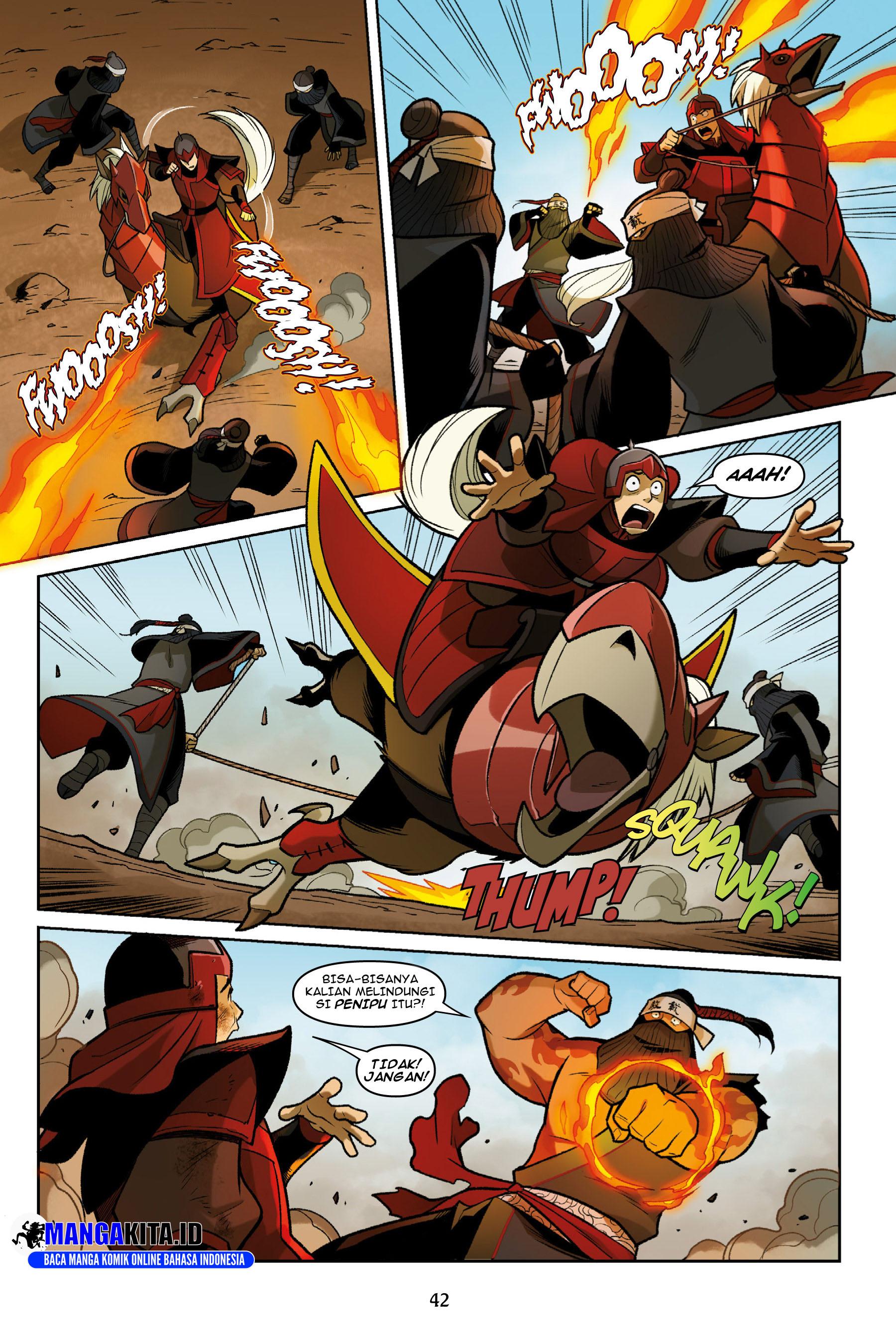 Avatar: The Last Airbender - Smoke and Shadow chapter 1.1 halaman 42