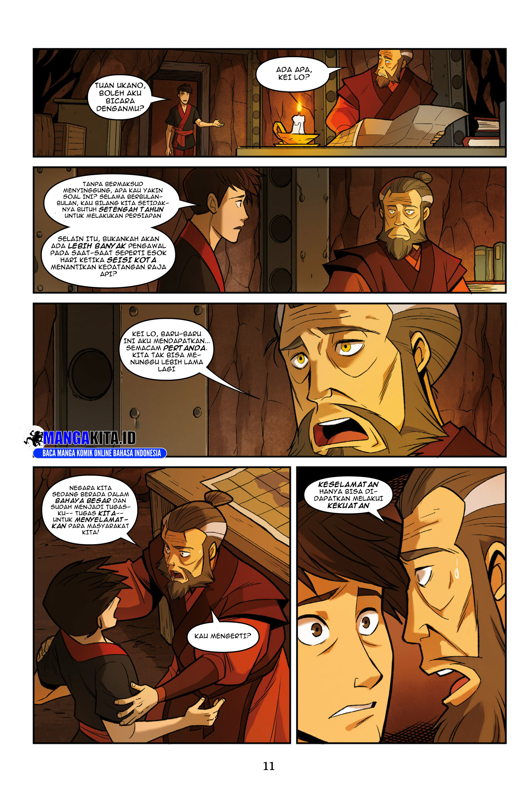 Avatar: The Last Airbender - Smoke and Shadow chapter 1.1 halaman 10