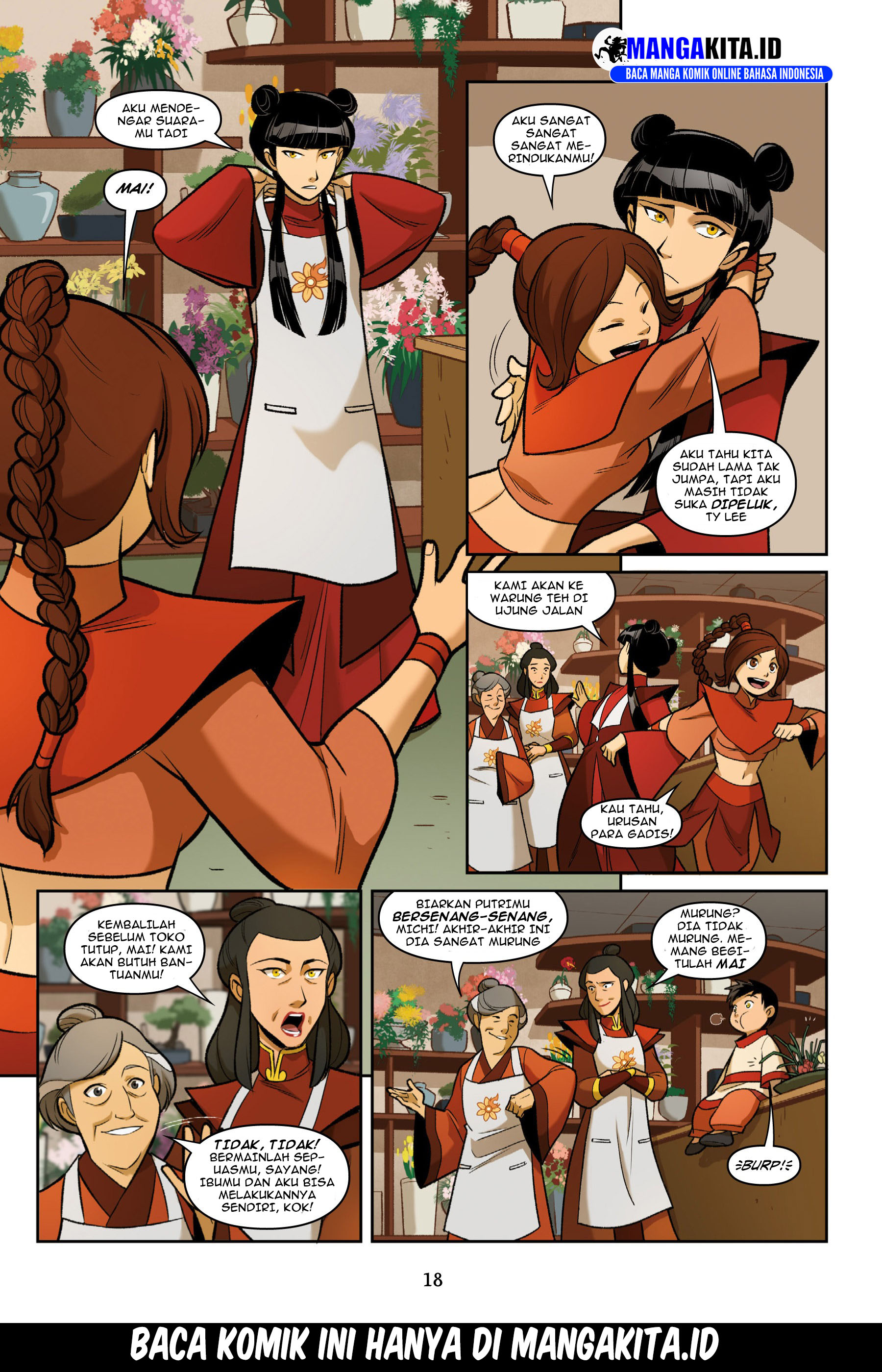 Avatar: The Last Airbender - Smoke and Shadow chapter 1.1 halaman 18