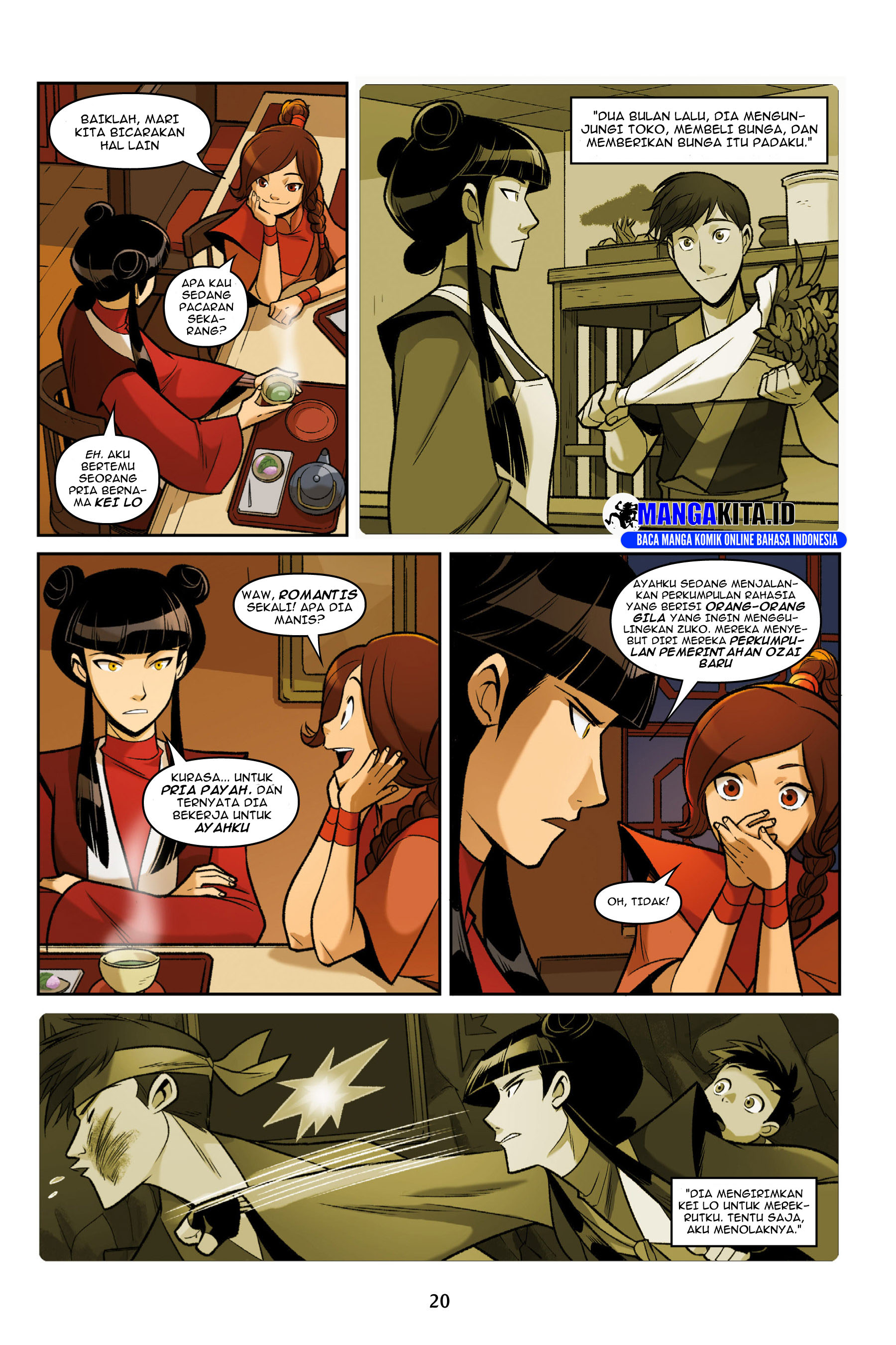 Avatar: The Last Airbender - Smoke and Shadow chapter 1.1 halaman 20