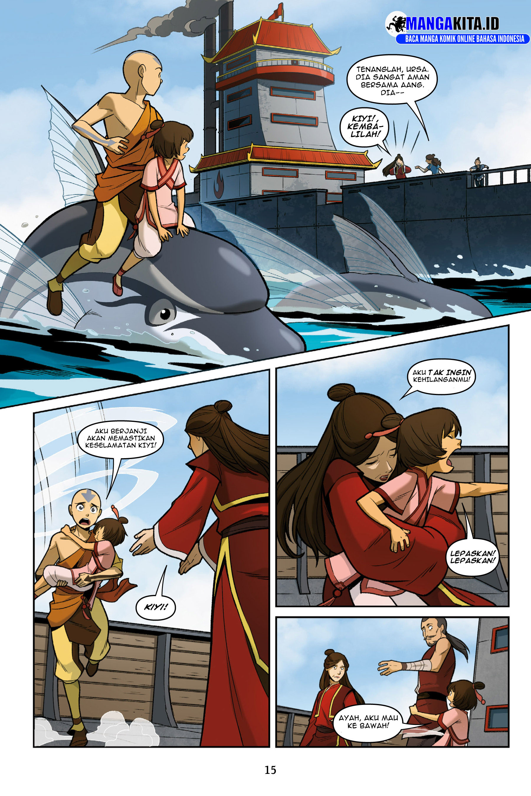 Avatar: The Last Airbender - Smoke and Shadow chapter 1.1 halaman 14