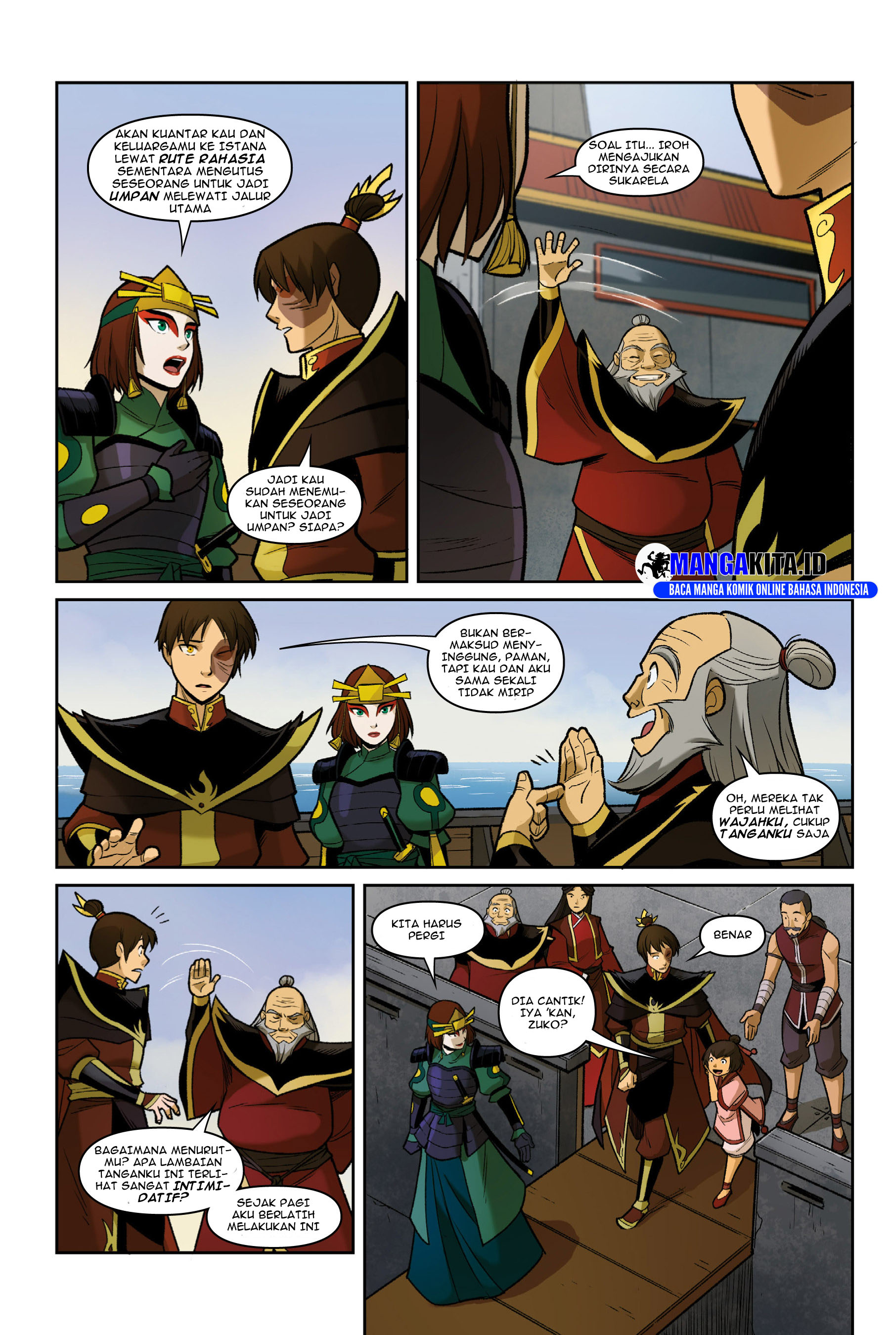 Avatar: The Last Airbender - Smoke and Shadow chapter 1.1 halaman 33