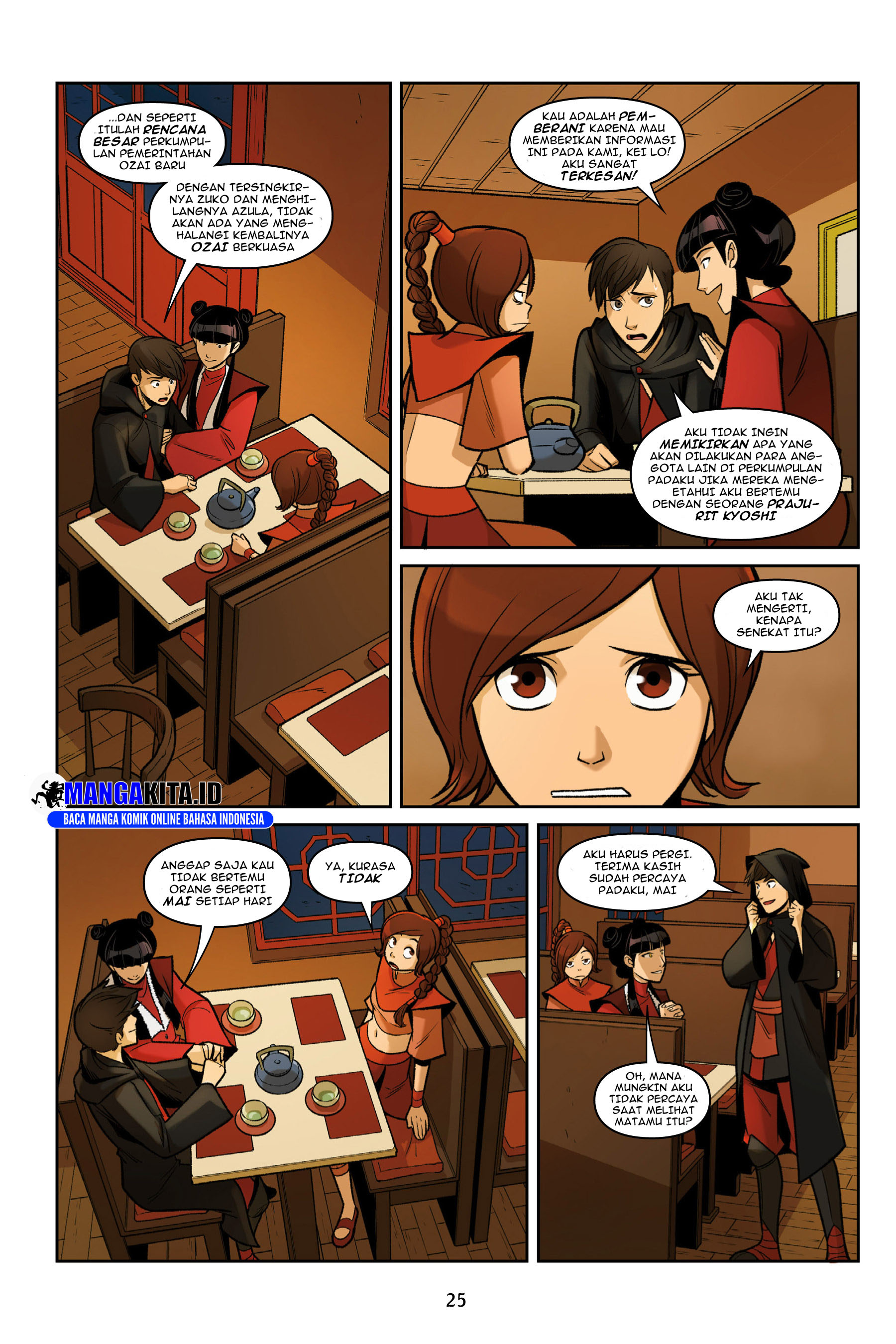 Avatar: The Last Airbender - Smoke and Shadow chapter 1.1 halaman 25