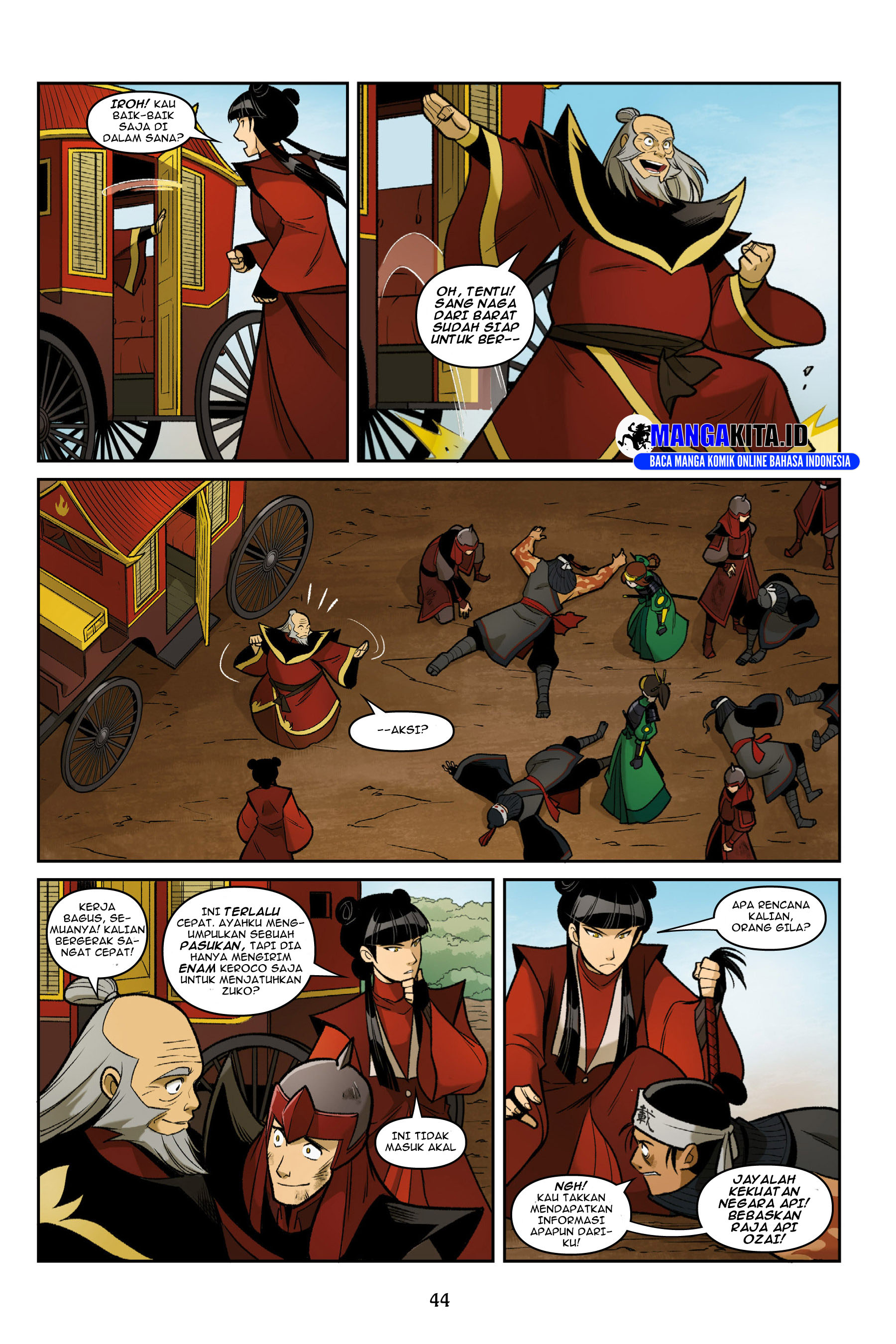 Avatar: The Last Airbender - Smoke and Shadow chapter 1.1 halaman 44
