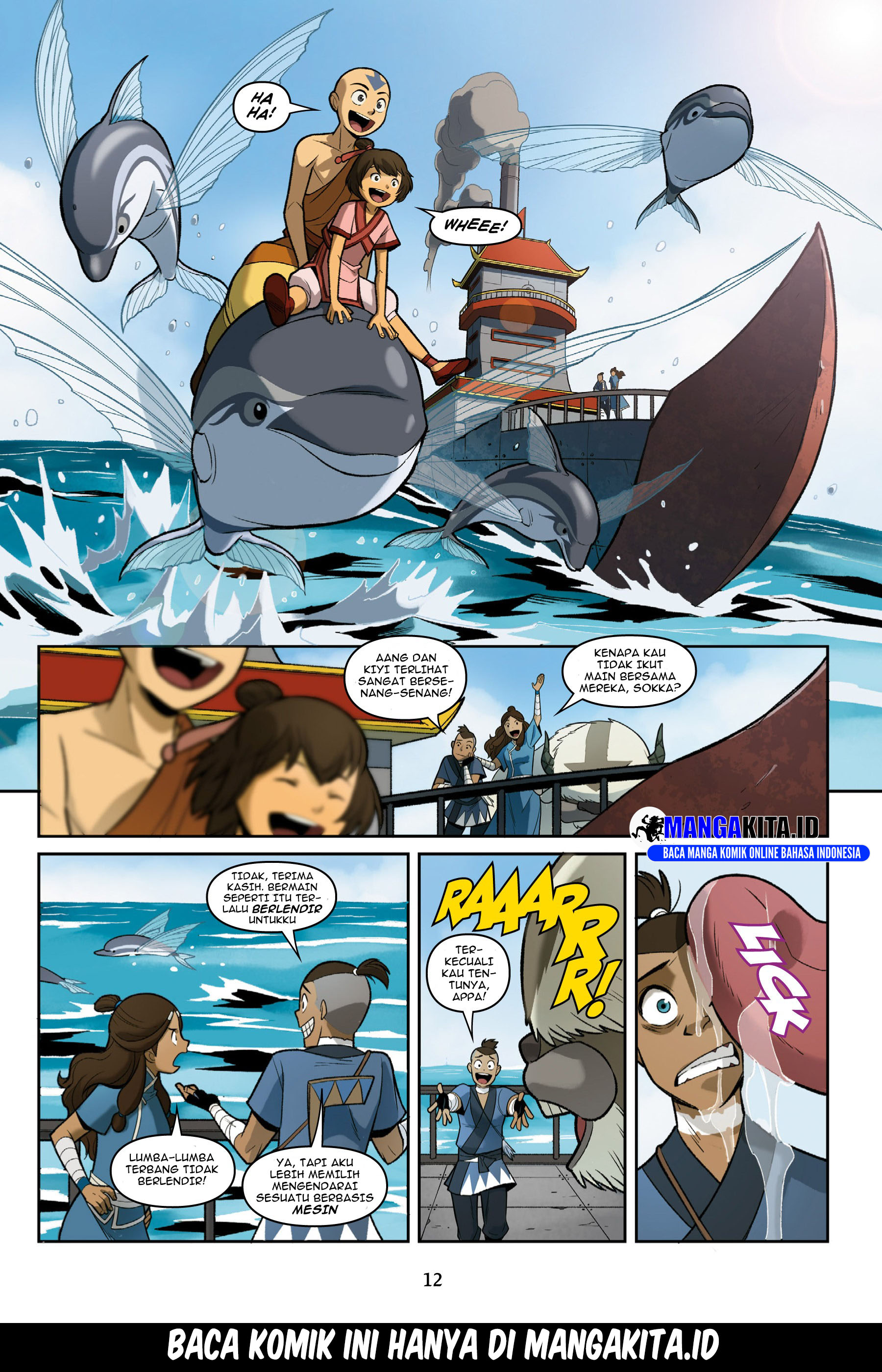 Avatar: The Last Airbender - Smoke and Shadow chapter 1.1 halaman 11