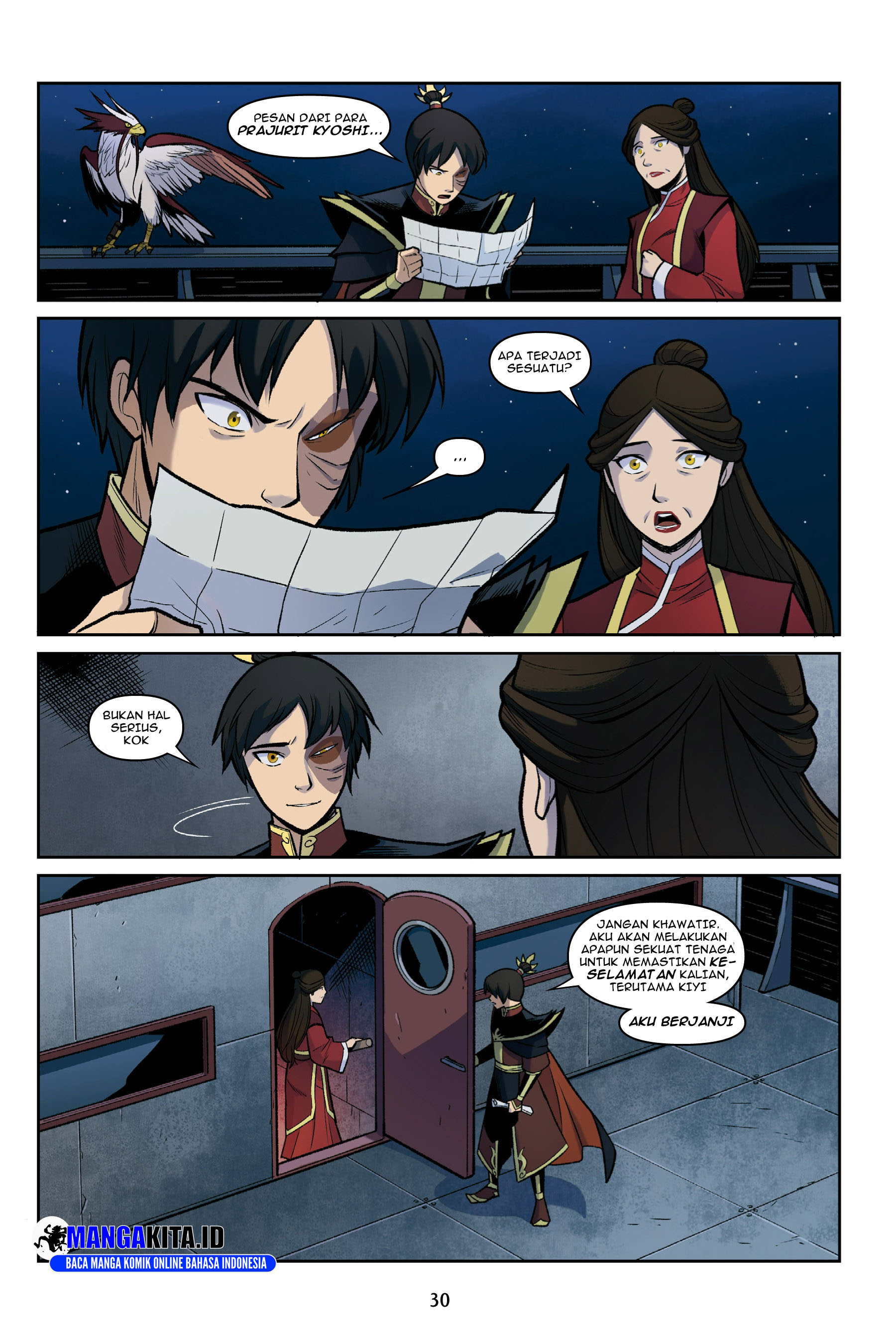 Avatar: The Last Airbender - Smoke and Shadow chapter 1.1 halaman 30