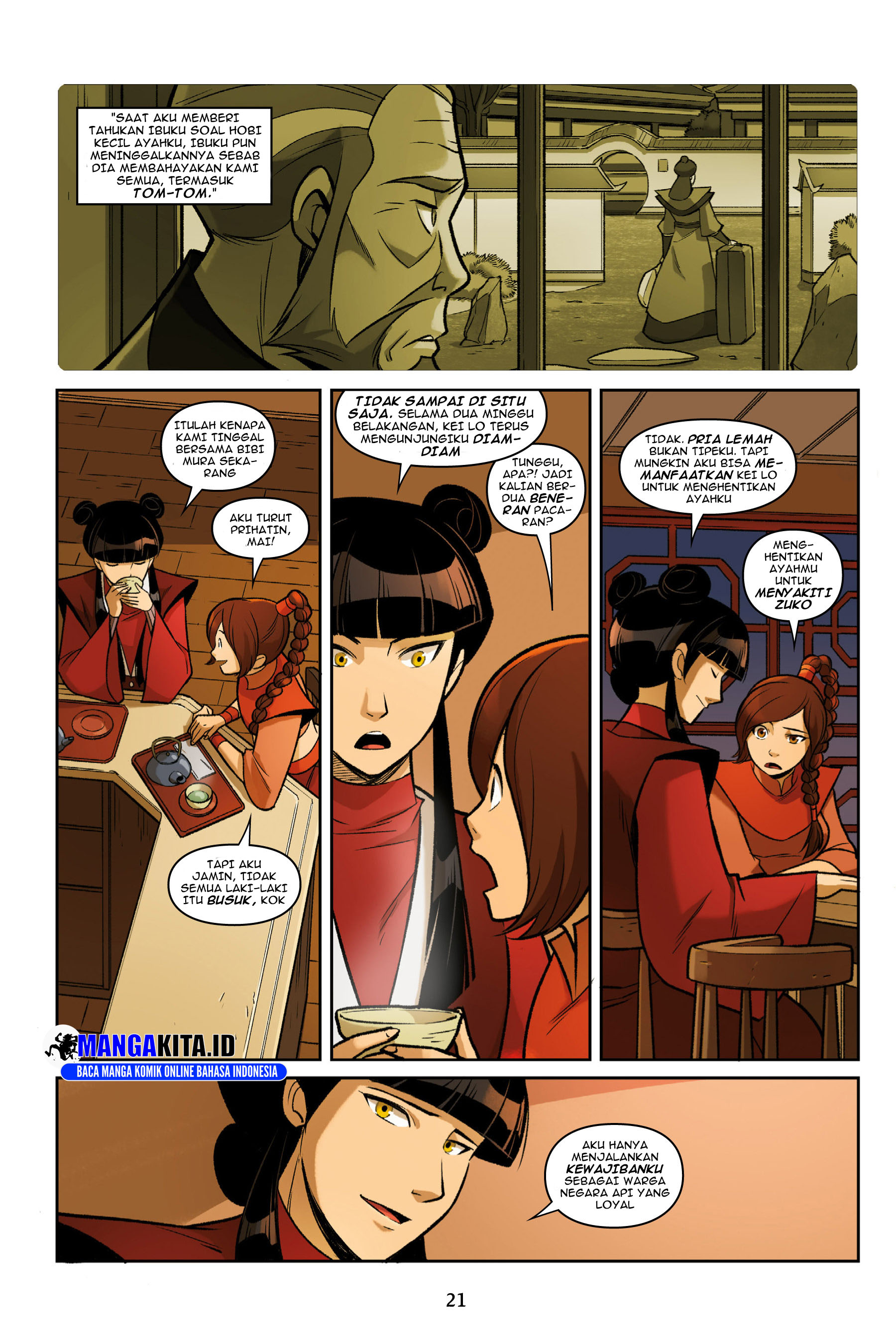 Avatar: The Last Airbender - Smoke and Shadow chapter 1.1 halaman 21