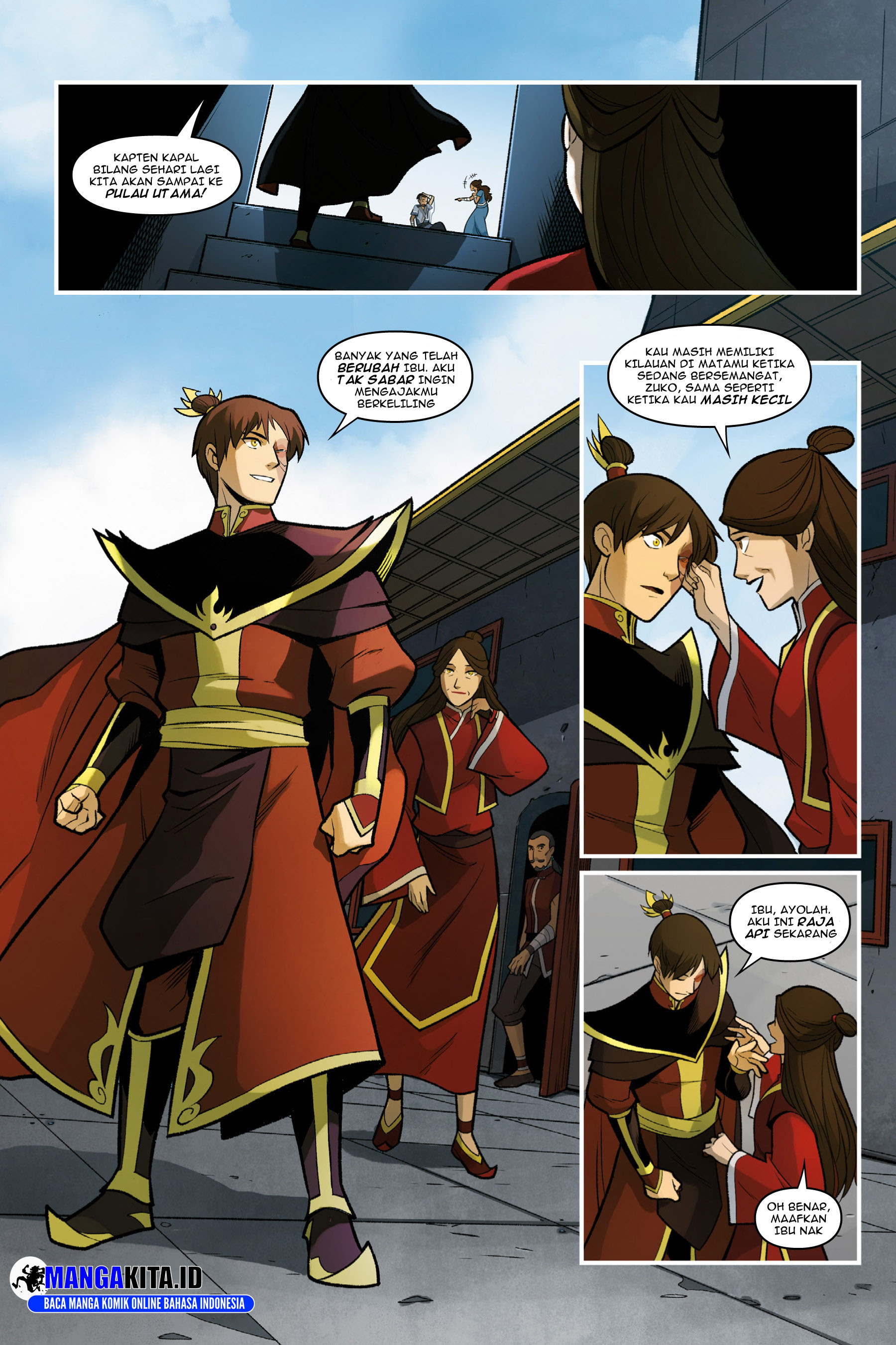 Avatar: The Last Airbender - Smoke and Shadow chapter 1.1 halaman 12