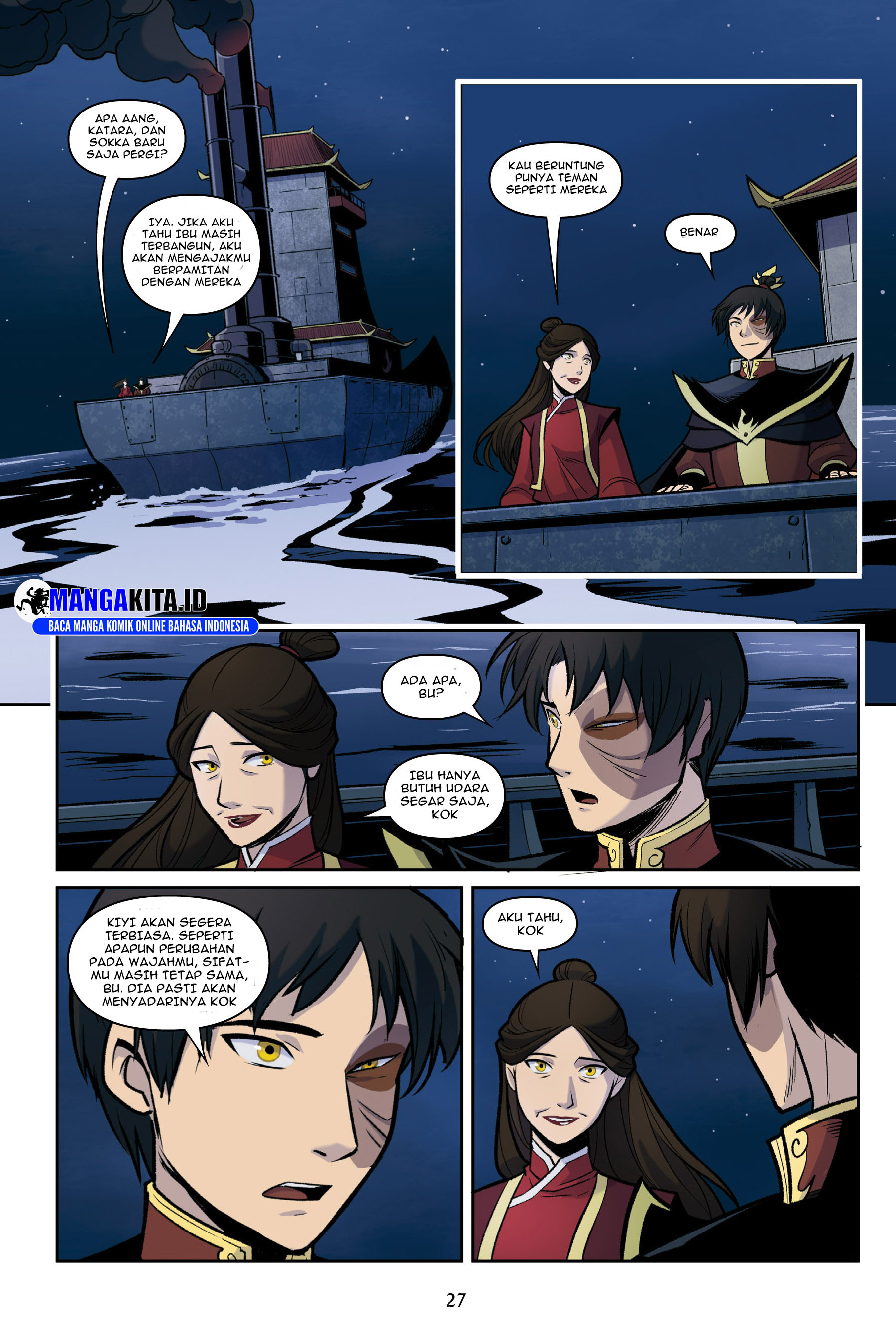 Avatar: The Last Airbender - Smoke and Shadow chapter 1.1 halaman 27