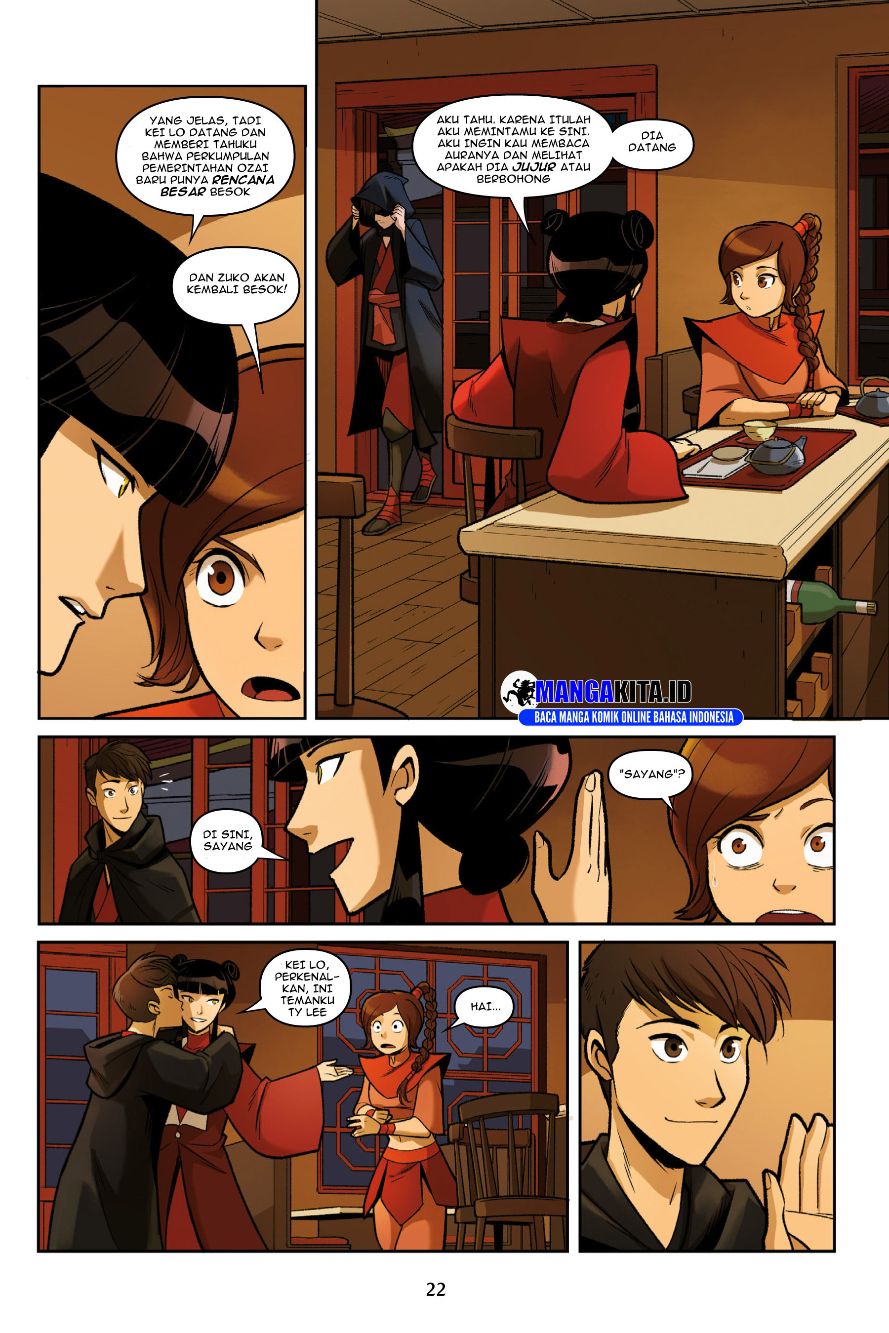Avatar: The Last Airbender - Smoke and Shadow chapter 1.1 halaman 22