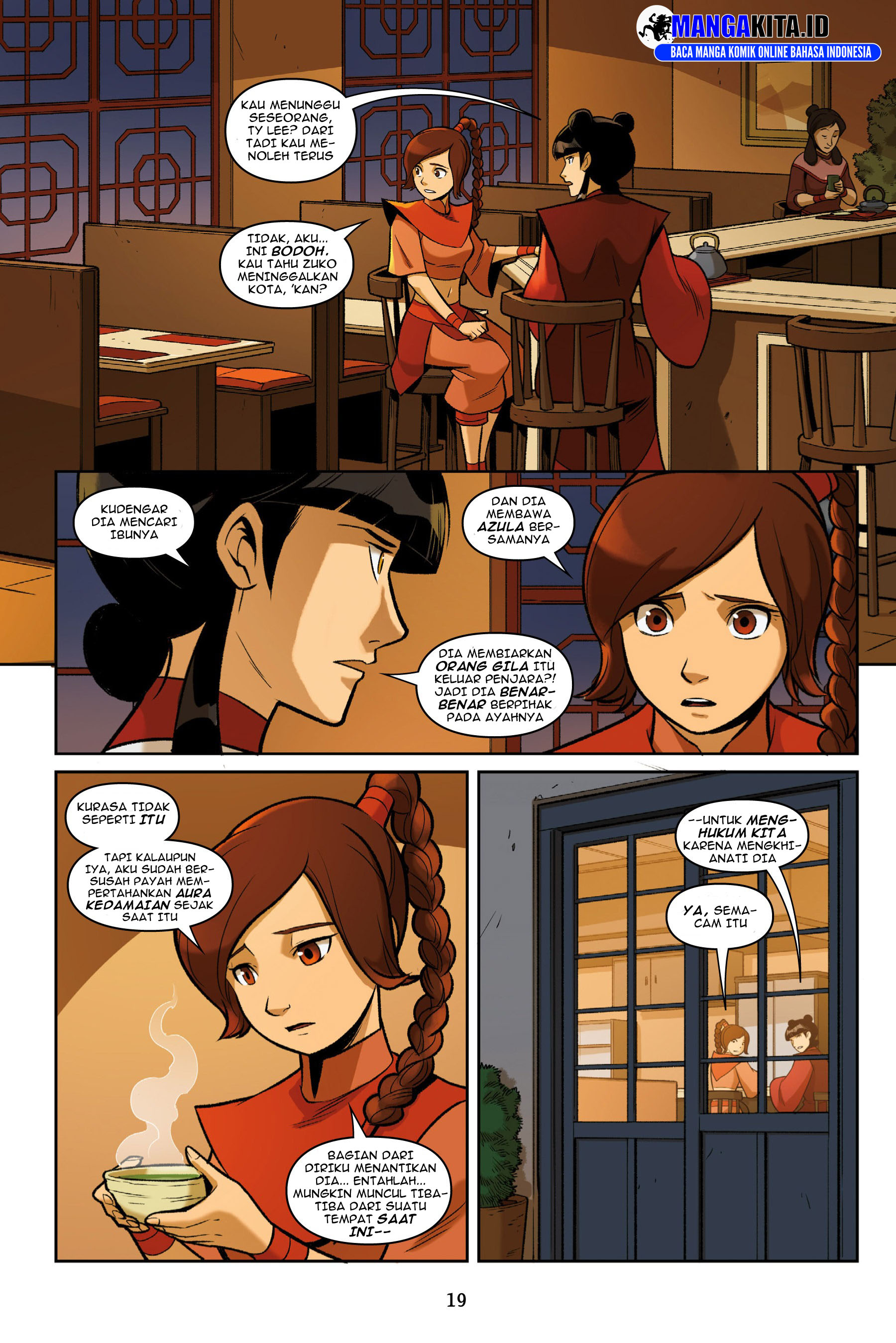 Avatar: The Last Airbender - Smoke and Shadow chapter 1.1 halaman 19