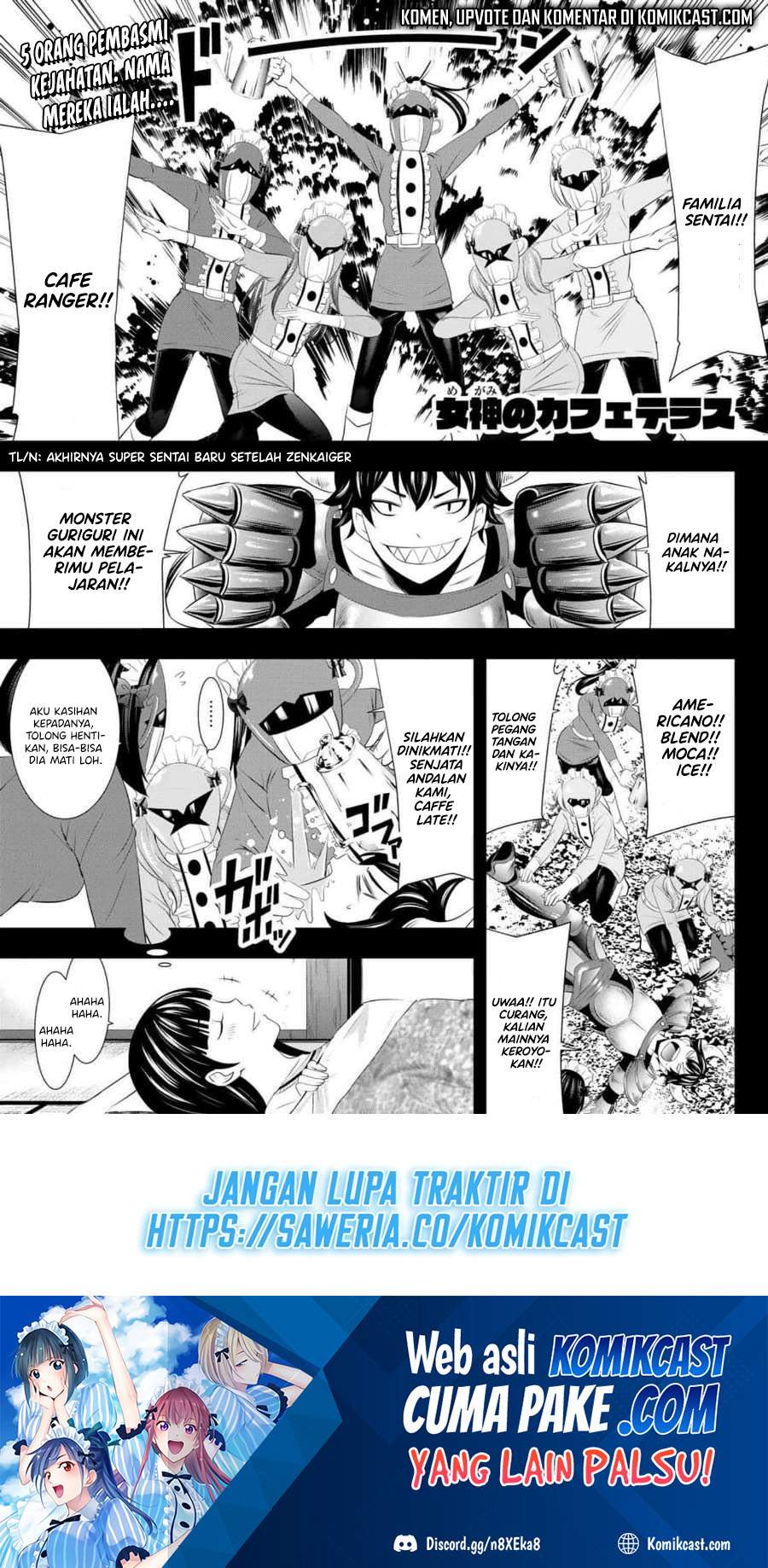 Baca Megami no Kafeterasu (Goddess Café Terrace) Ch 34 Bahasa Indonesia - Spoiler Halaman 2