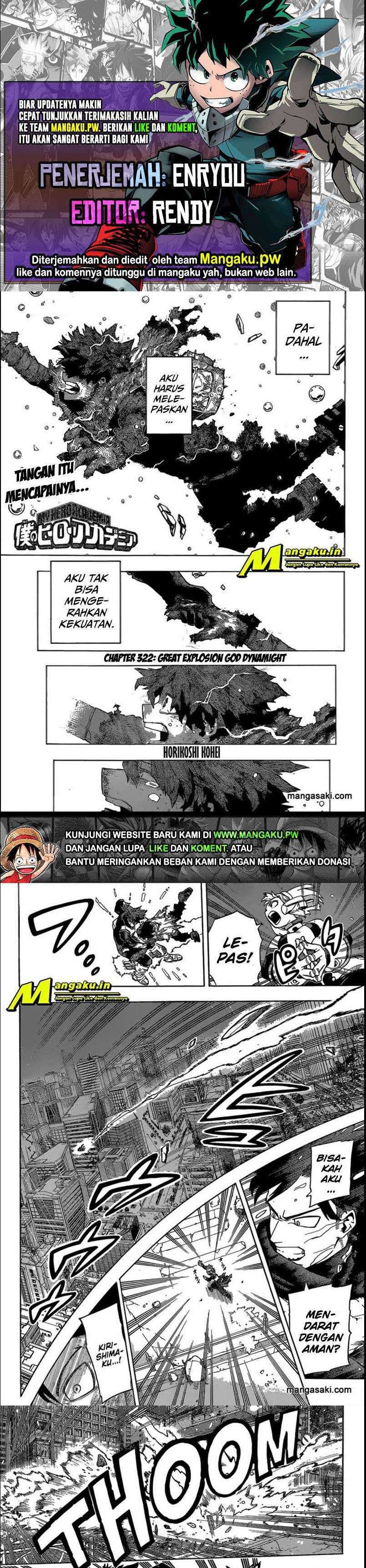 Baca Boku no Hero Academia Ch 322 Bahasa Indonesia - Spoiler Halaman 1